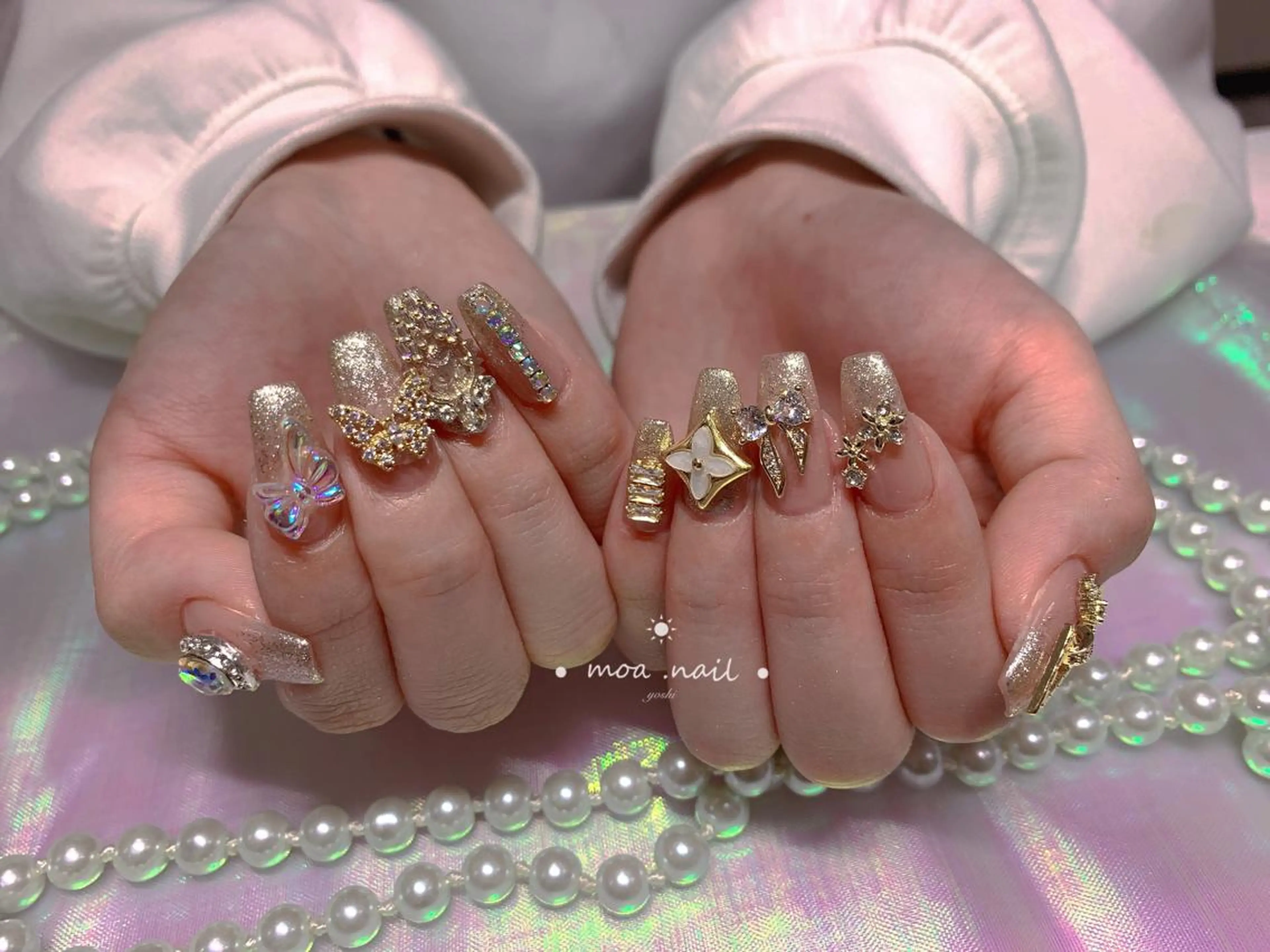 ネイル スカルプネイル MOA NAIL所属・MoaNail🫶 Yoshiのネイルデザイン