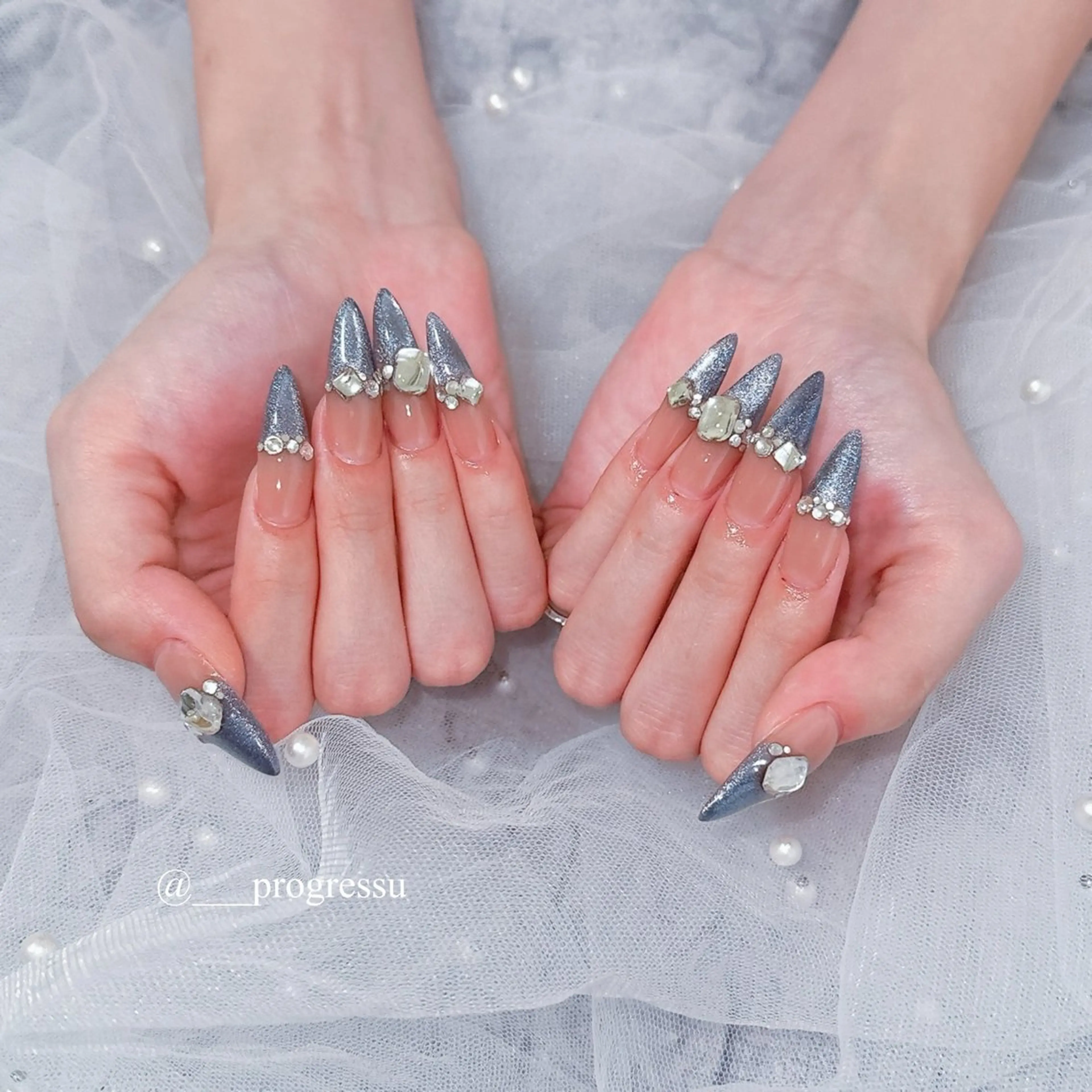 ネイル ハンドネイル progress uのネイルデザイン