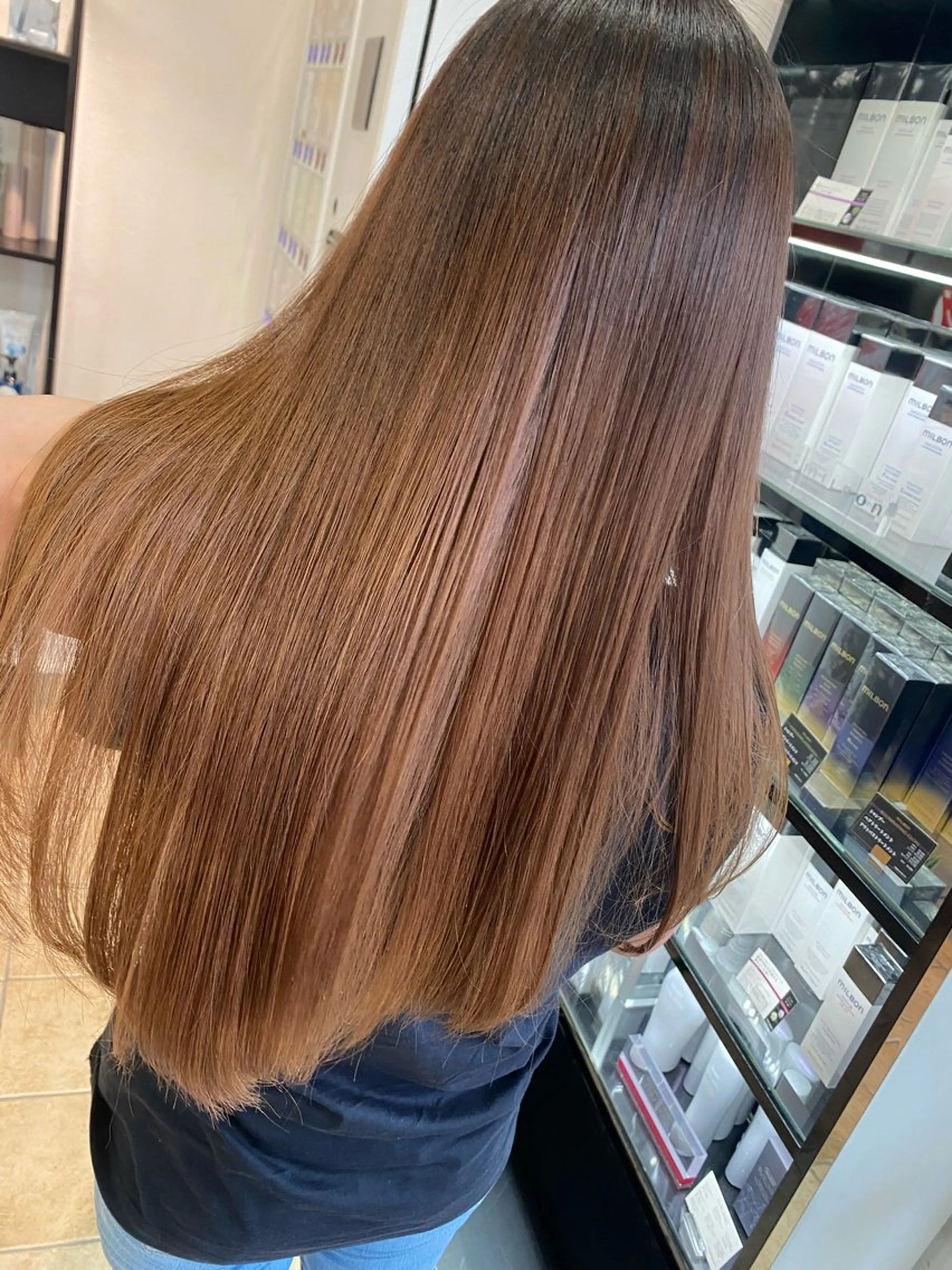 ロング カット トリートメント 🇰🇷韓国風顔周り NANAMI🇰🇷のヘアスタイル