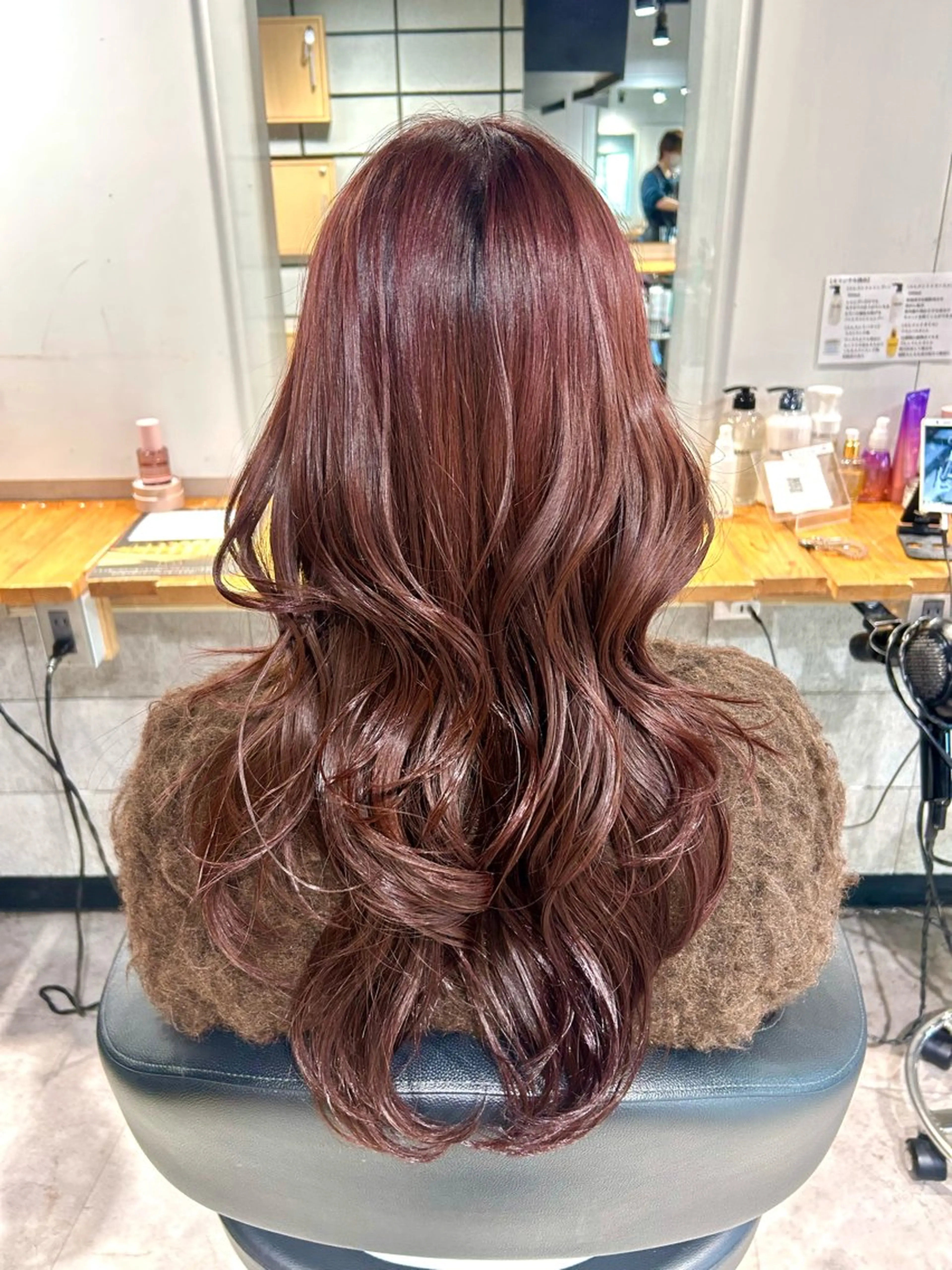 ロング ヘアカラー トリートメント ヘッドスパ レイヤーStyle 🩵菜々実のヘアスタイル