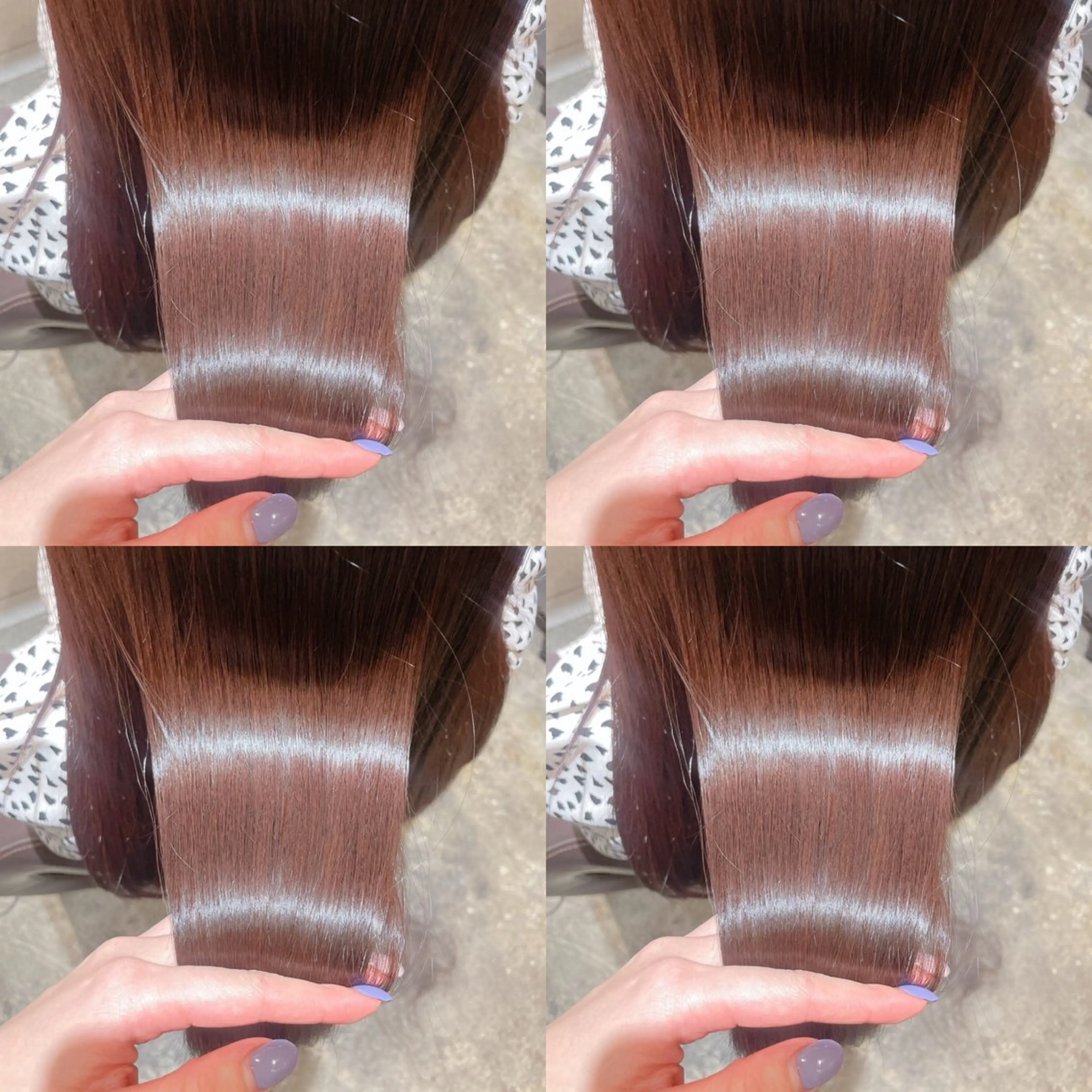 セミロング カラー 🎀韓国ヘア/ 髪質改善 このは🎀のヘアスタイル