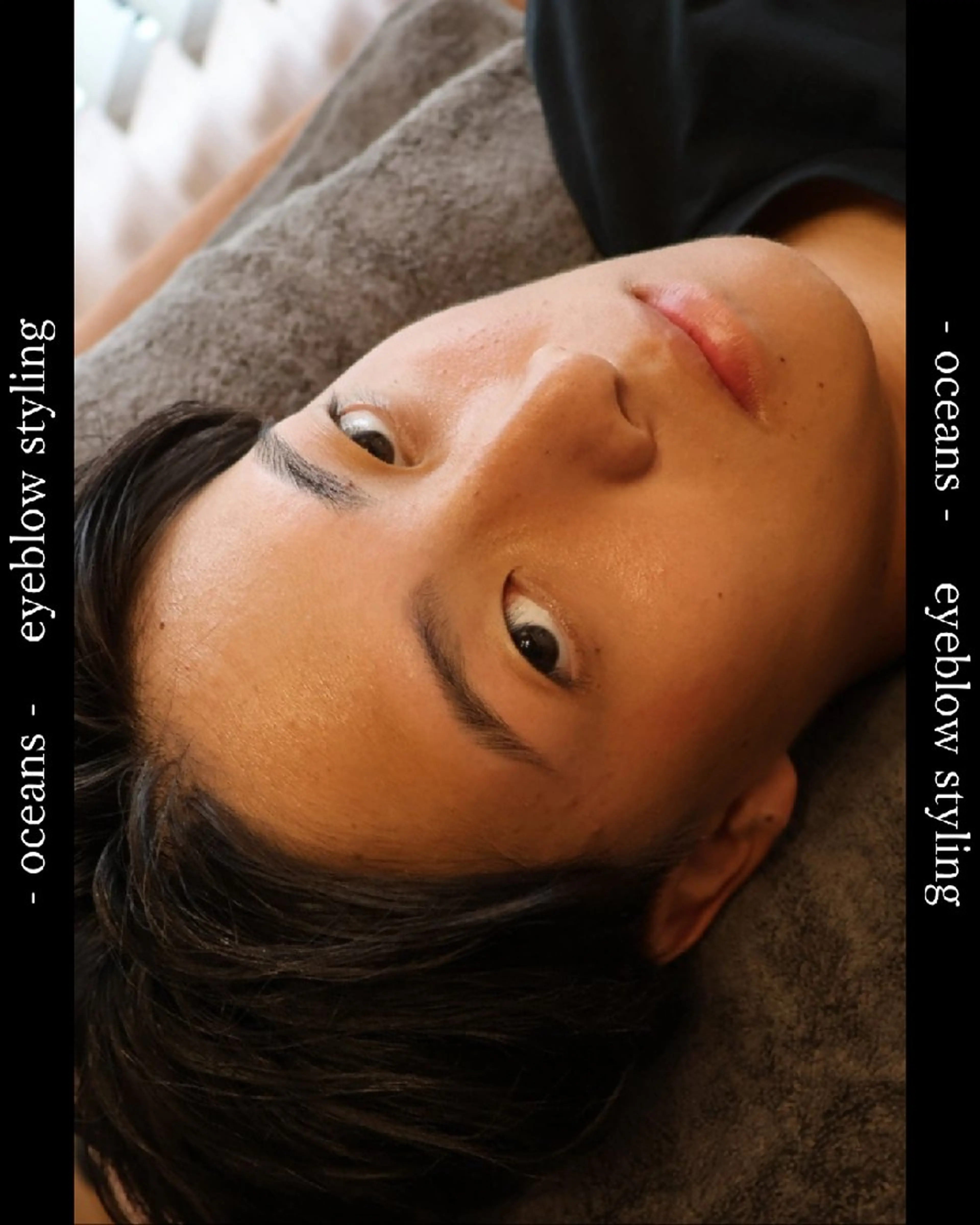 メンズ アイブロウ メンズパーマ メンズアイブロウ 眉毛ワックス脱毛 メンズ脱毛専門店Oceans所属・メンズ眉毛・脱毛専門 Oceansの眉毛・アイブロウイメージ