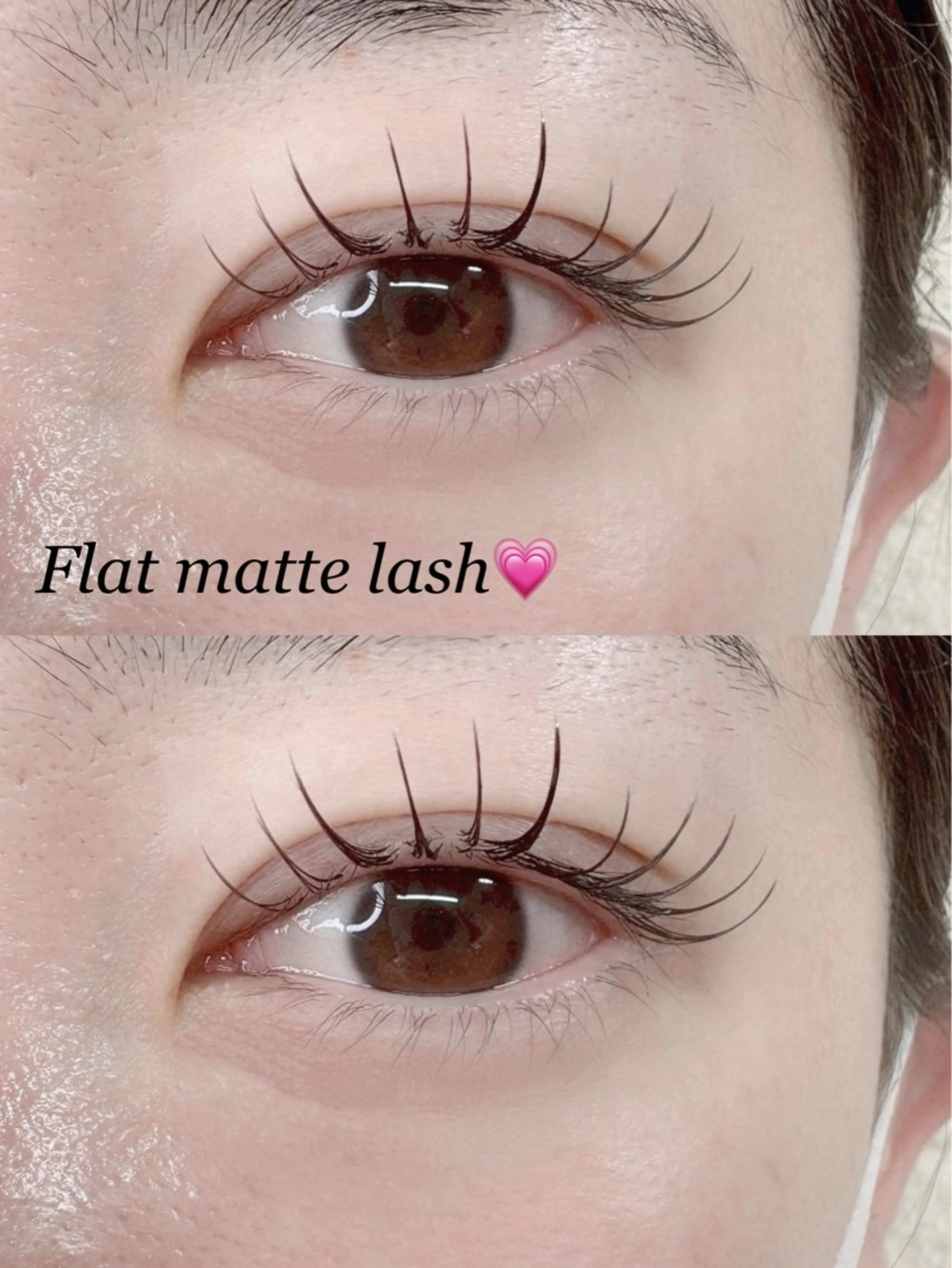 マツエク・マツパ フラットラッシュ RYOKA りょうかのマツエク・マツパデザイン