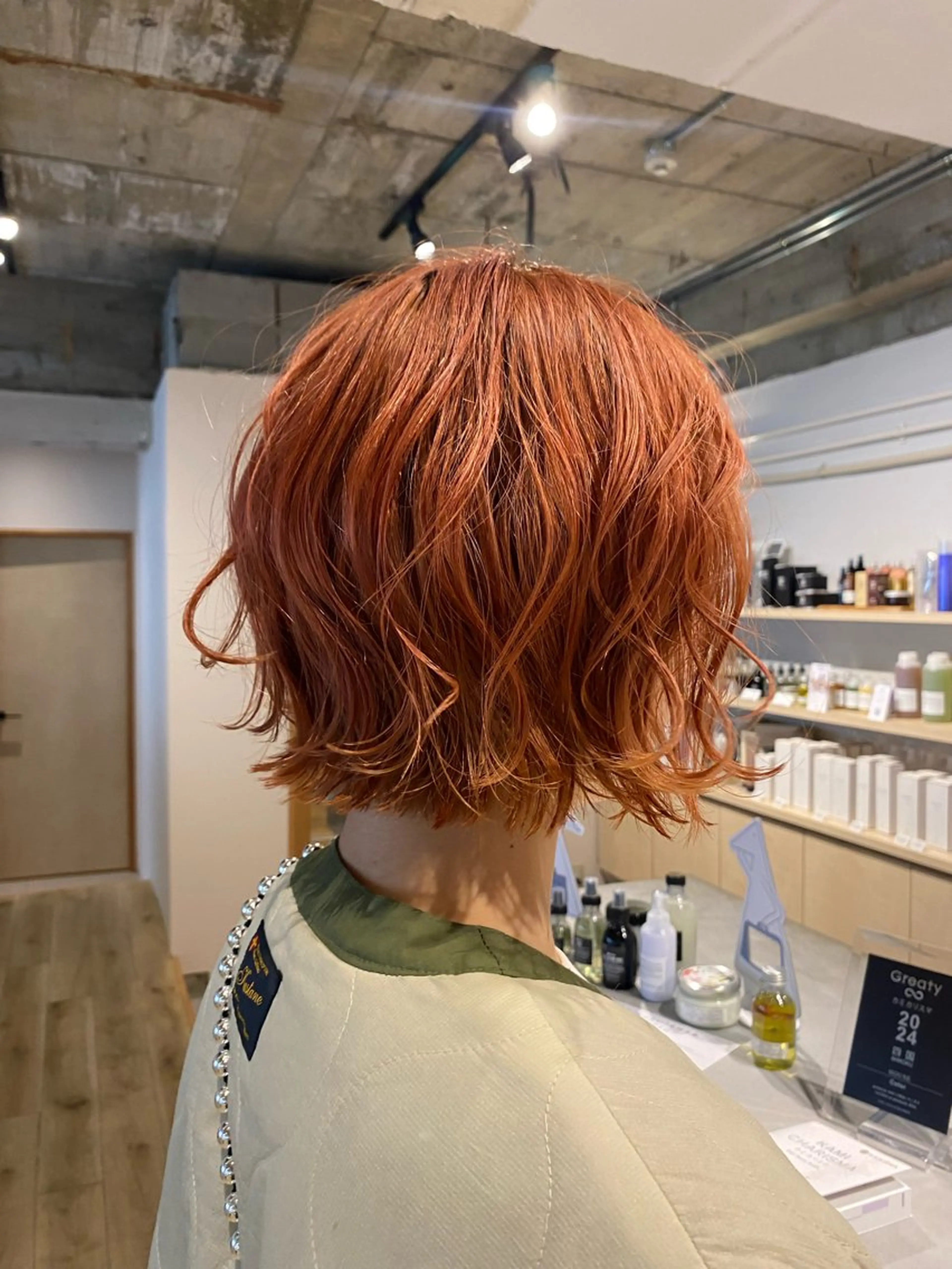 ショート カラー ヘアカラー ai ㅤのヘアスタイル