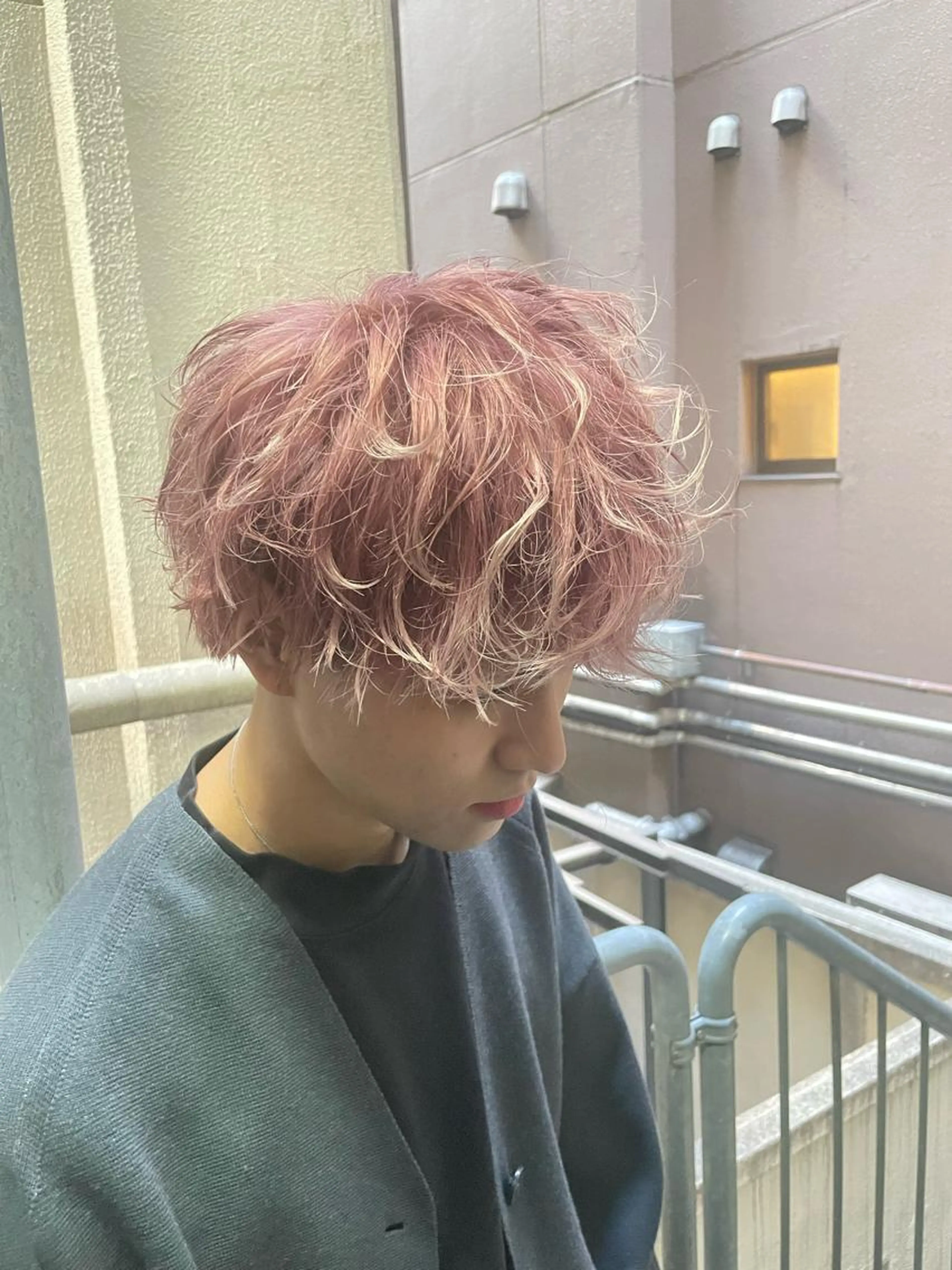 🔹メンズ限定🔹デザインカット➕【血行促進】クイックスパ/韓国/センターパート/ミニモ学割の写真