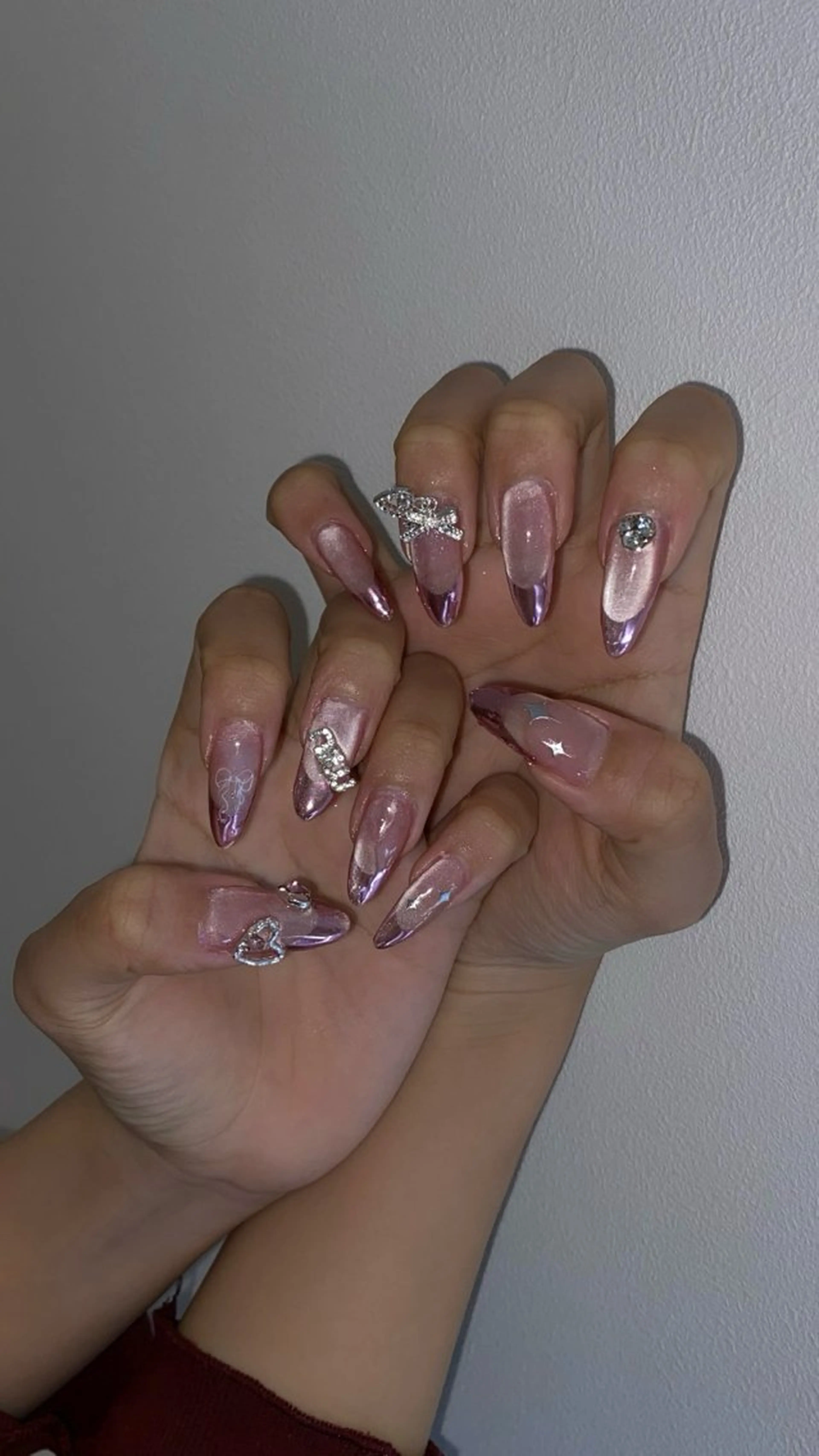 💠 チップ長さ出し(10本まで)＋デザインorパーツ付け放題の写真