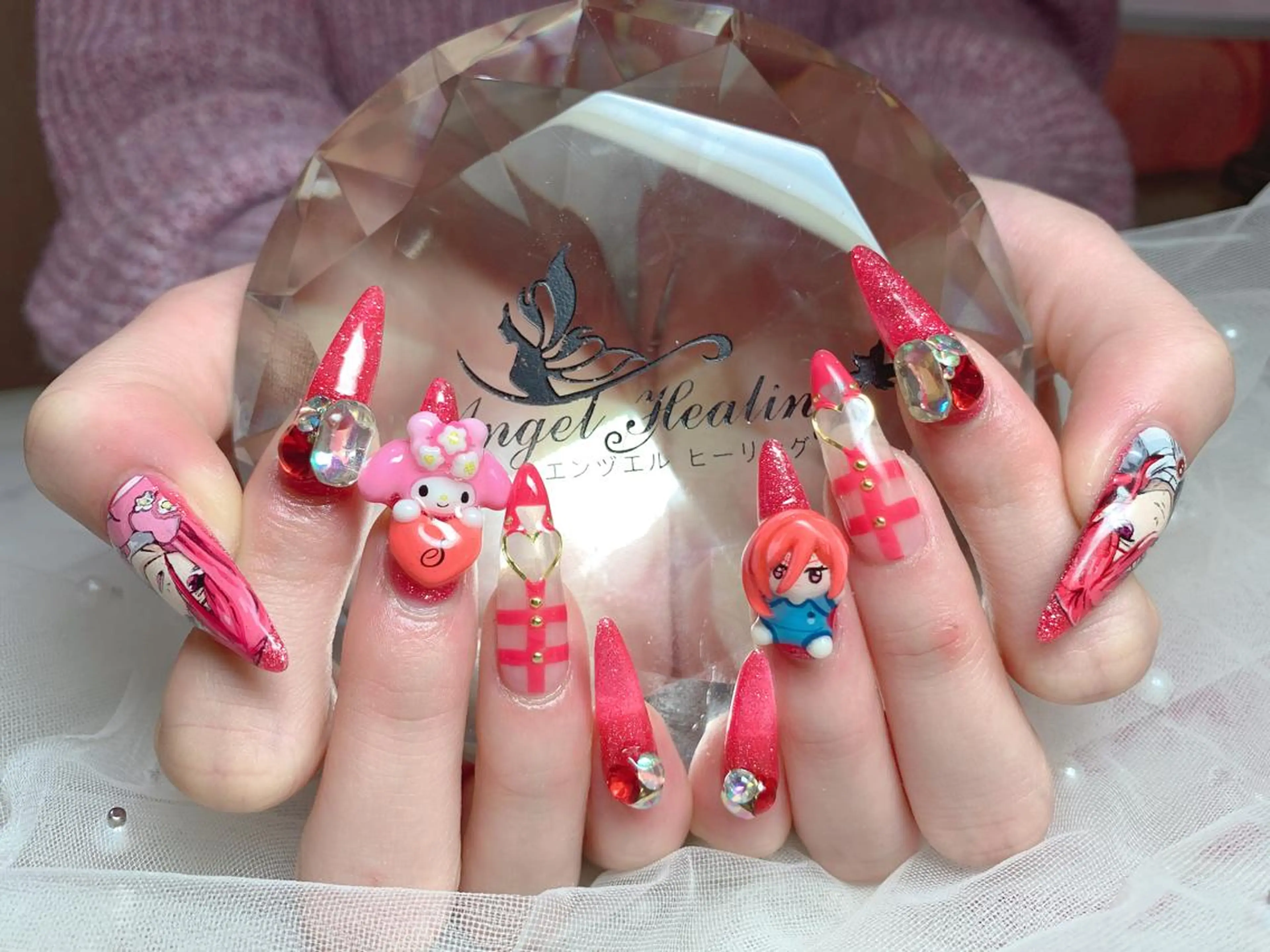 ネイル エンジェル ヒーリング 矢場町店のネイルデザイン