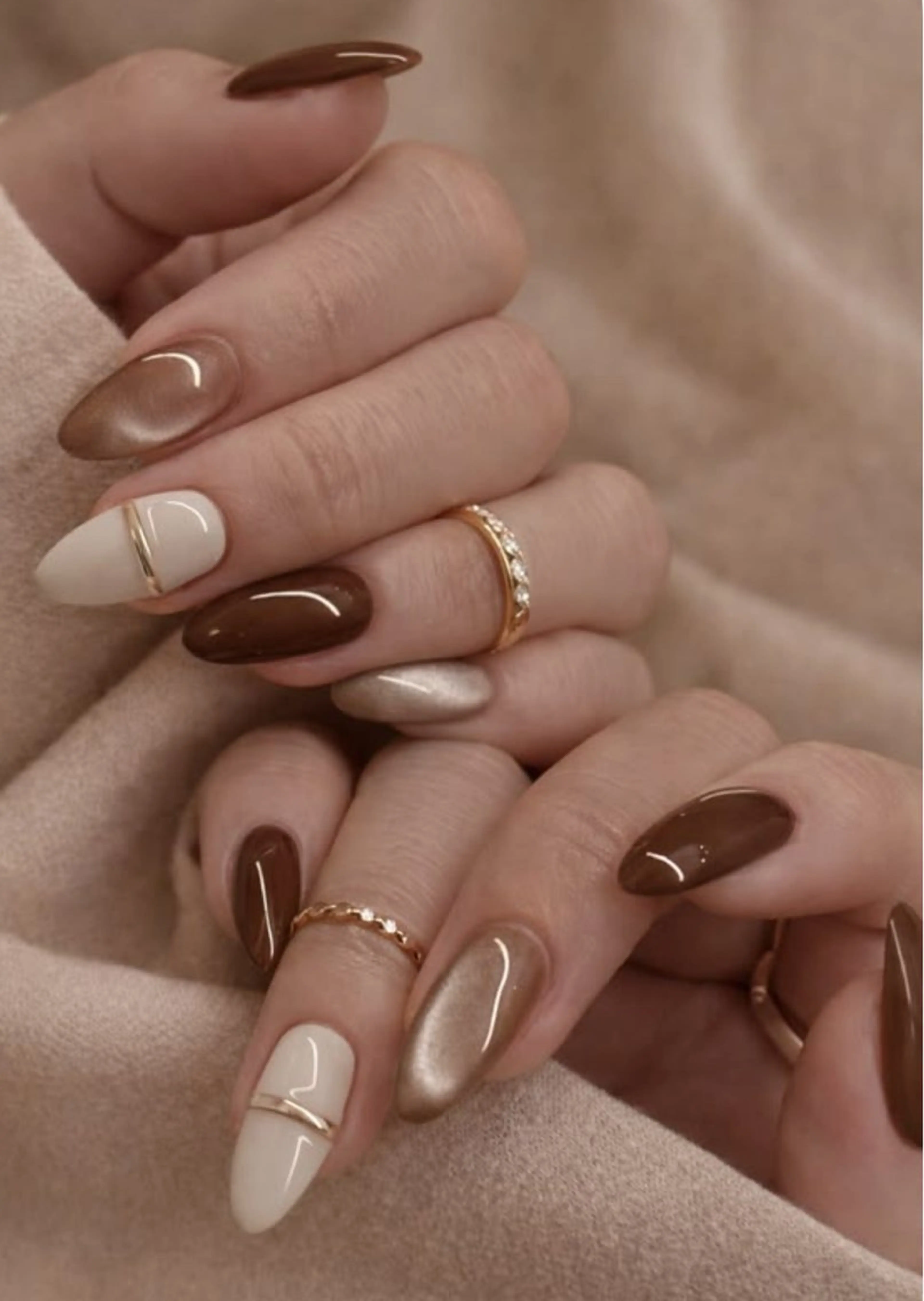 ネイル 韓国ネイル 持ち込み ニュアンスネイル ネイルチップ ハンドネイル Tini ANA.CHUOのネイルデザイン