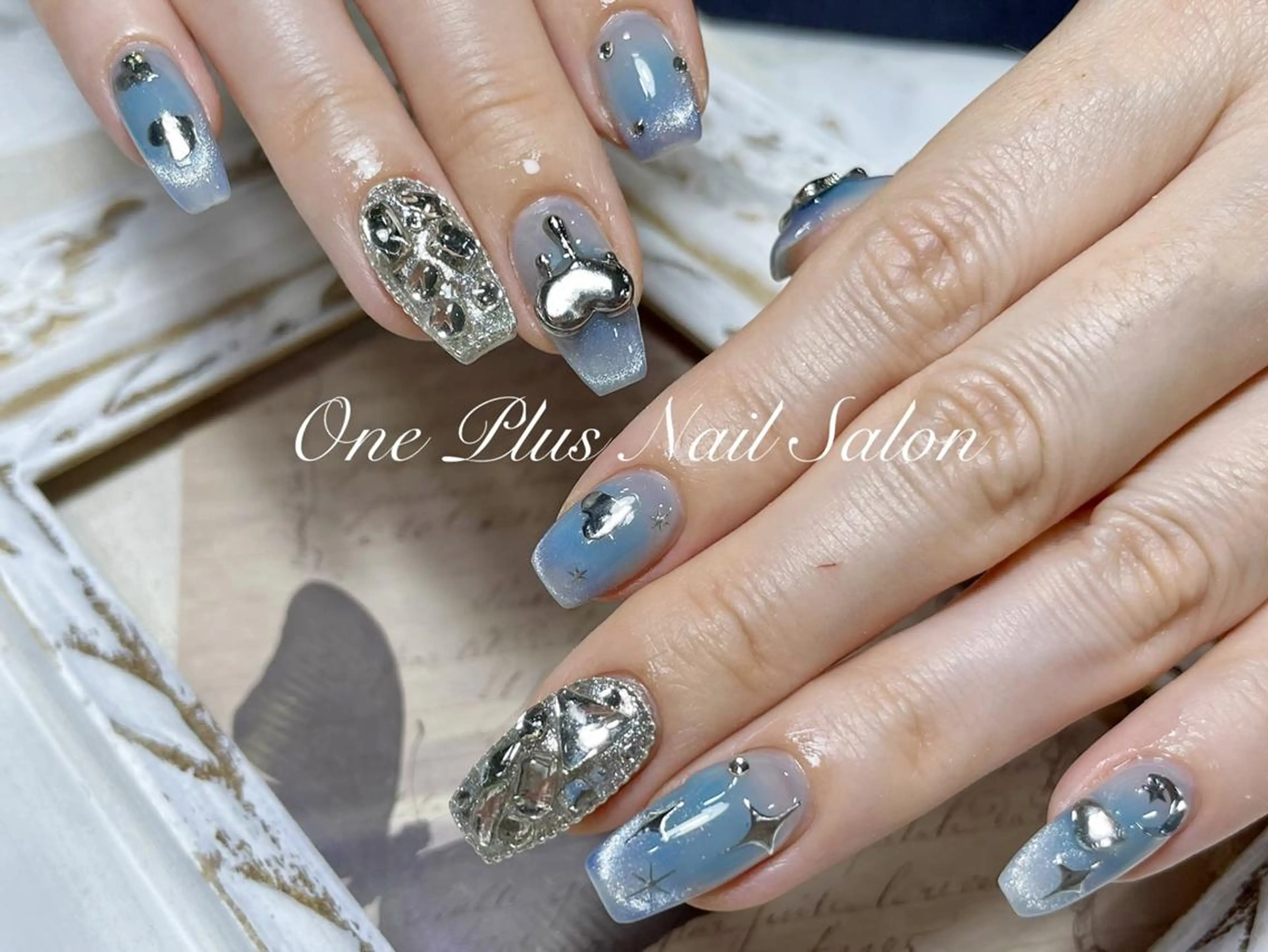 ネイル 持ち込み ピンク 夏ネイル One Plus Nail Salonのネイルデザイン