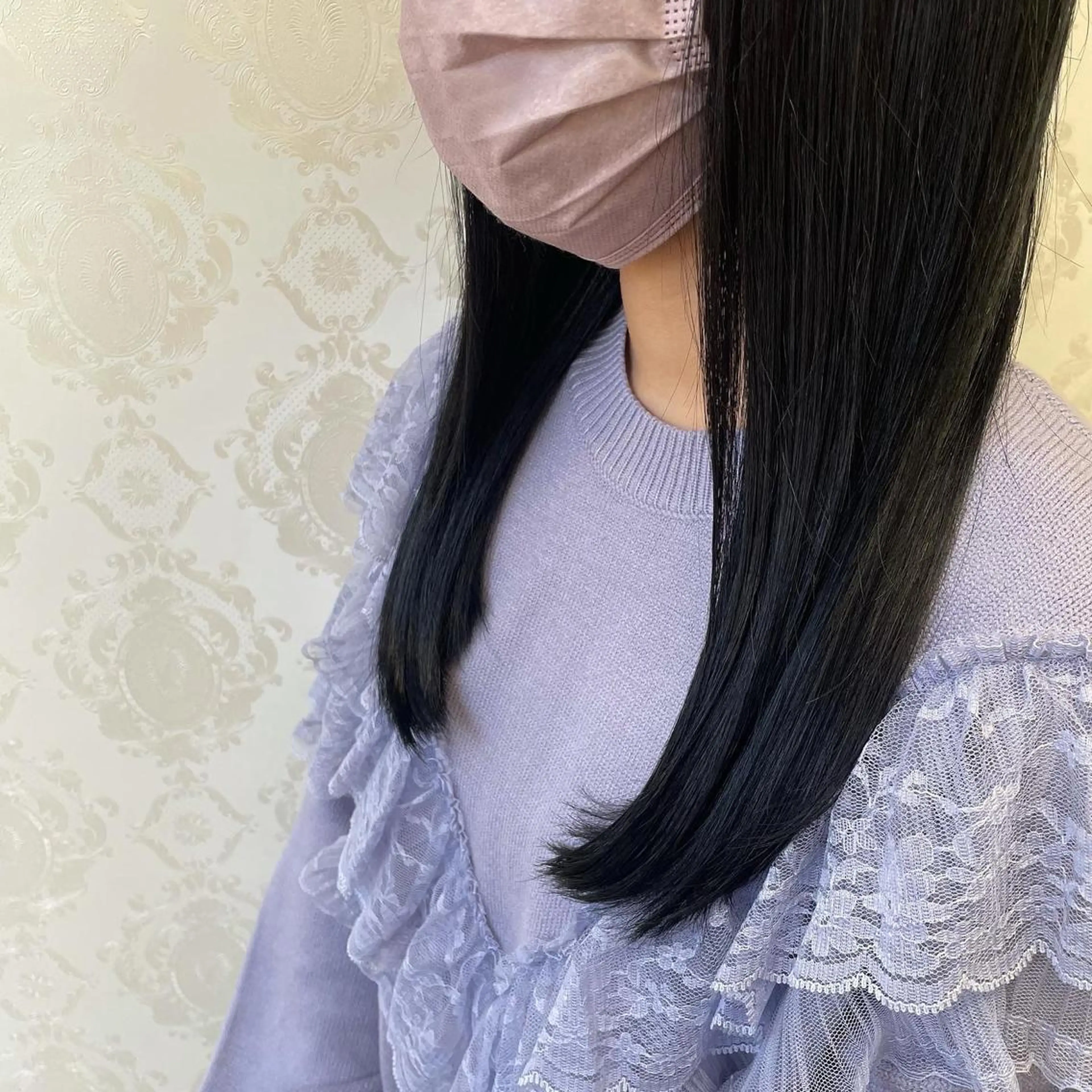 ロング ヘアカラー トリートメント erina💖 CLUTCH天王寺のヘアスタイル