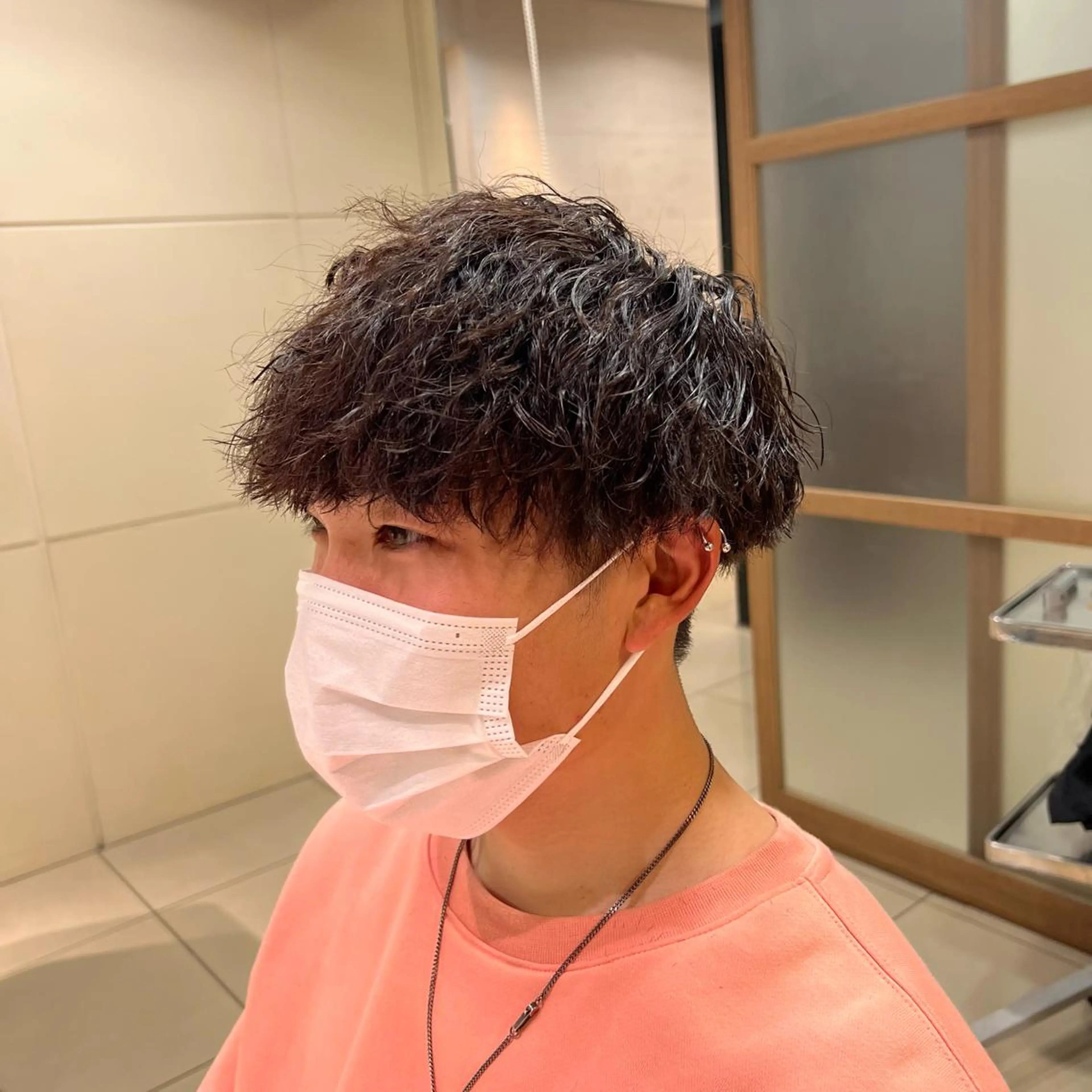 ショート パーマ メンズ 茅ヶ崎パーマ特化/ スパイラル/ハルキのヘアスタイル