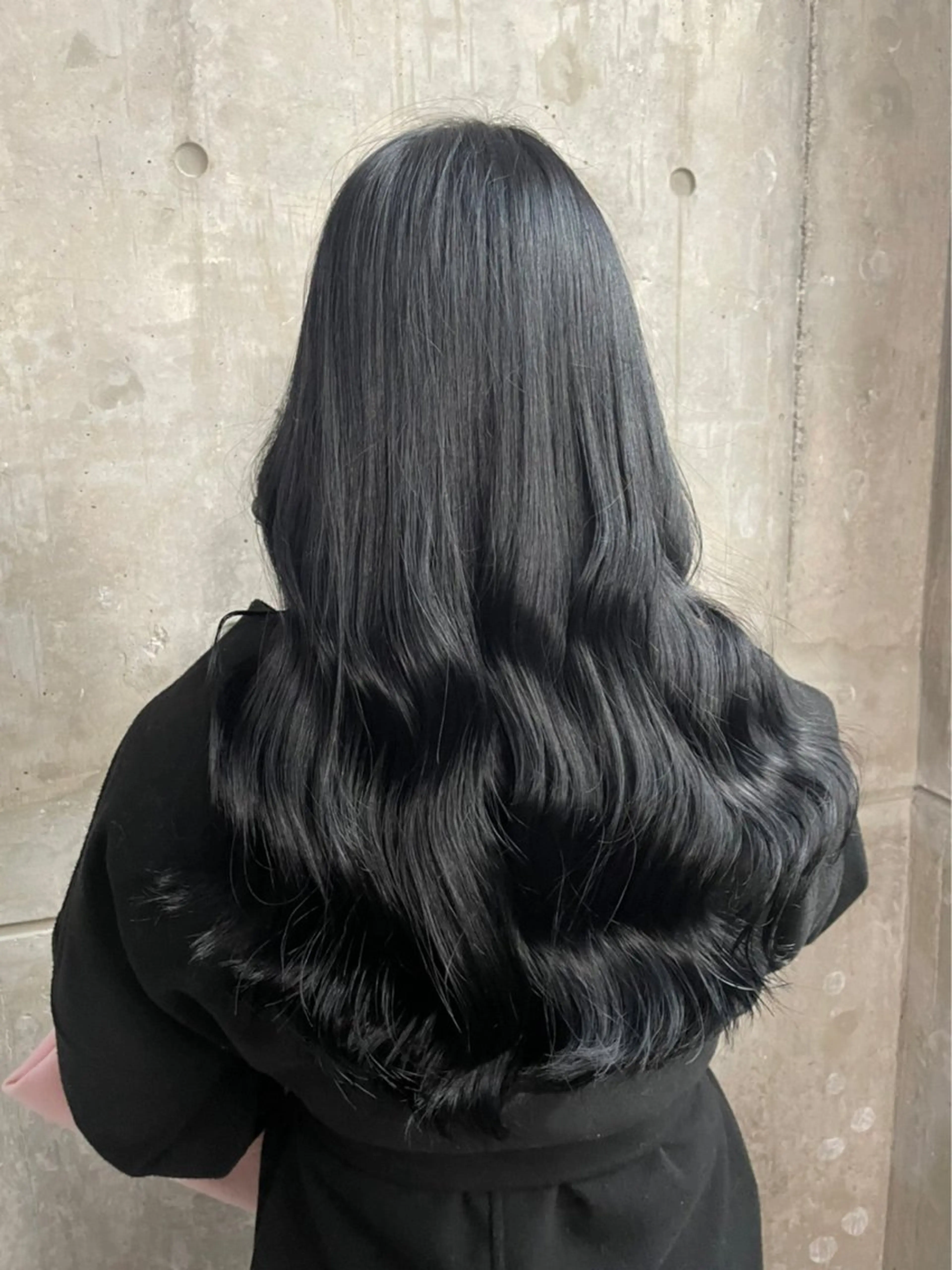 ロング カラー ヘアアレンジ ブリーチ 透明感カラー ブリーチなしカラー カット ヘアカラー 色気ある大人カラー /ブリーチなしのヘアスタイル