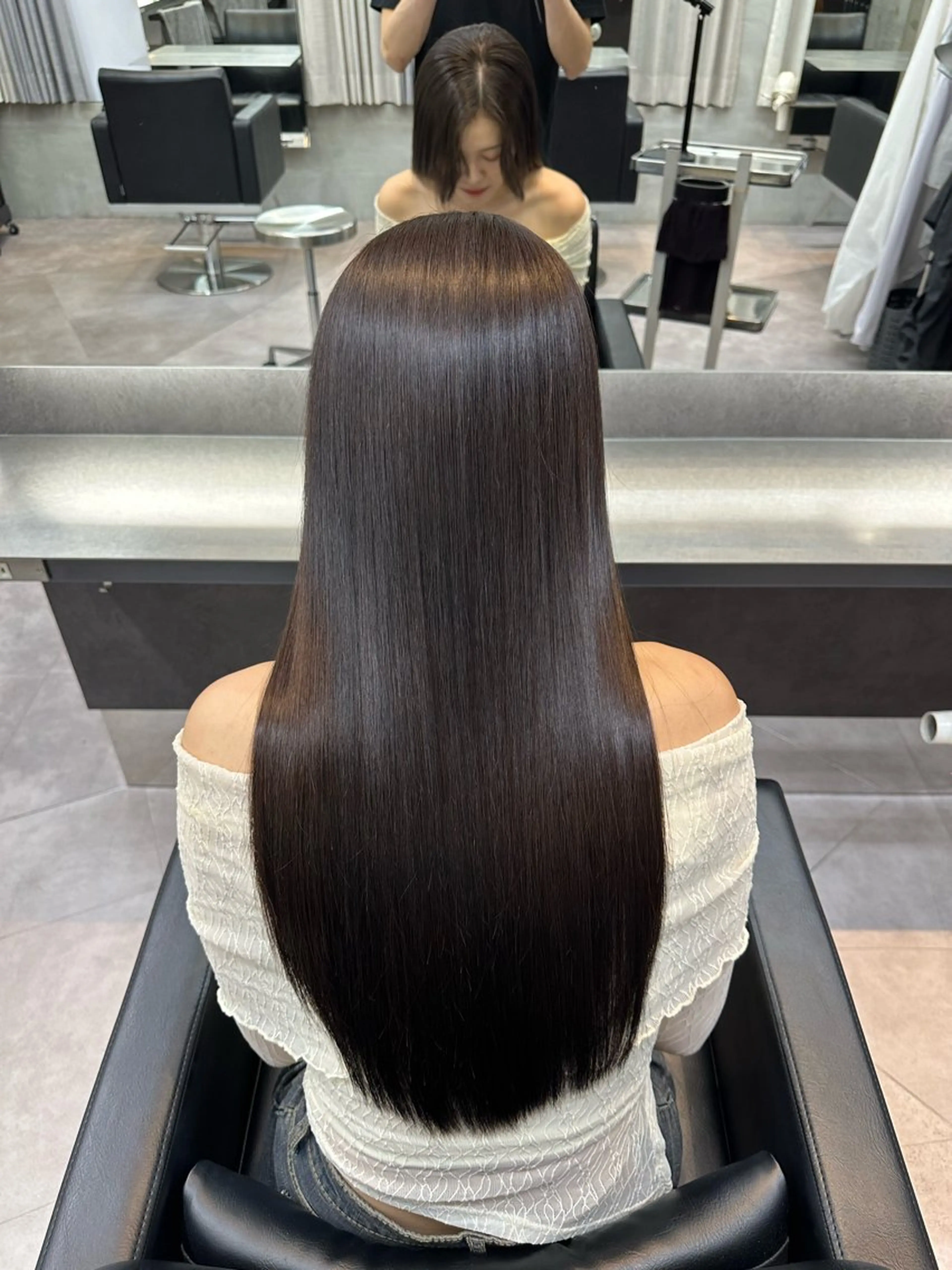 ロング 美髪縮毛矯正/ 髪質改善 RYOTAのヘアスタイル