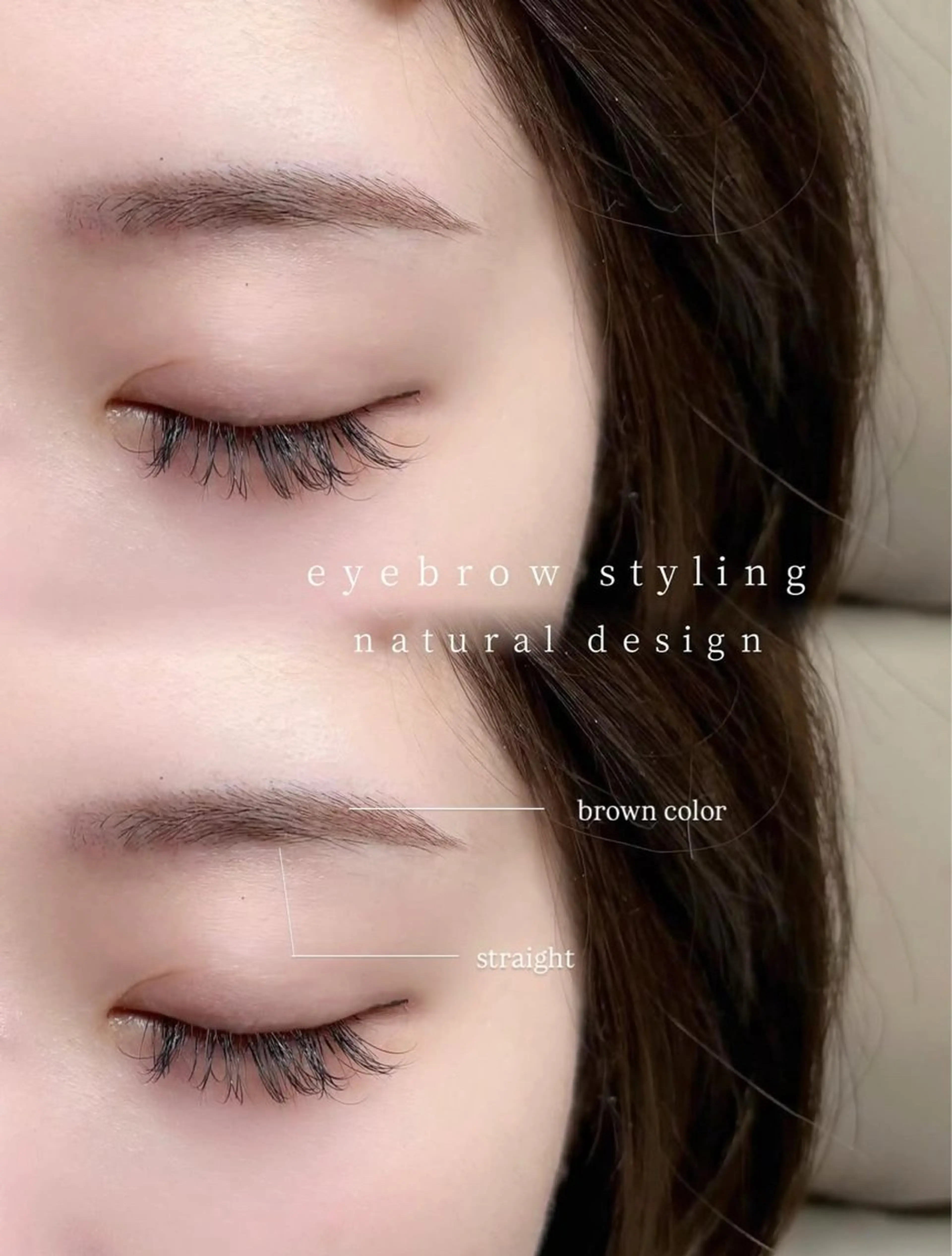 【レディース】一気に垢抜け眉🫧眉毛ワックス&アイブロウカラー🩵の写真