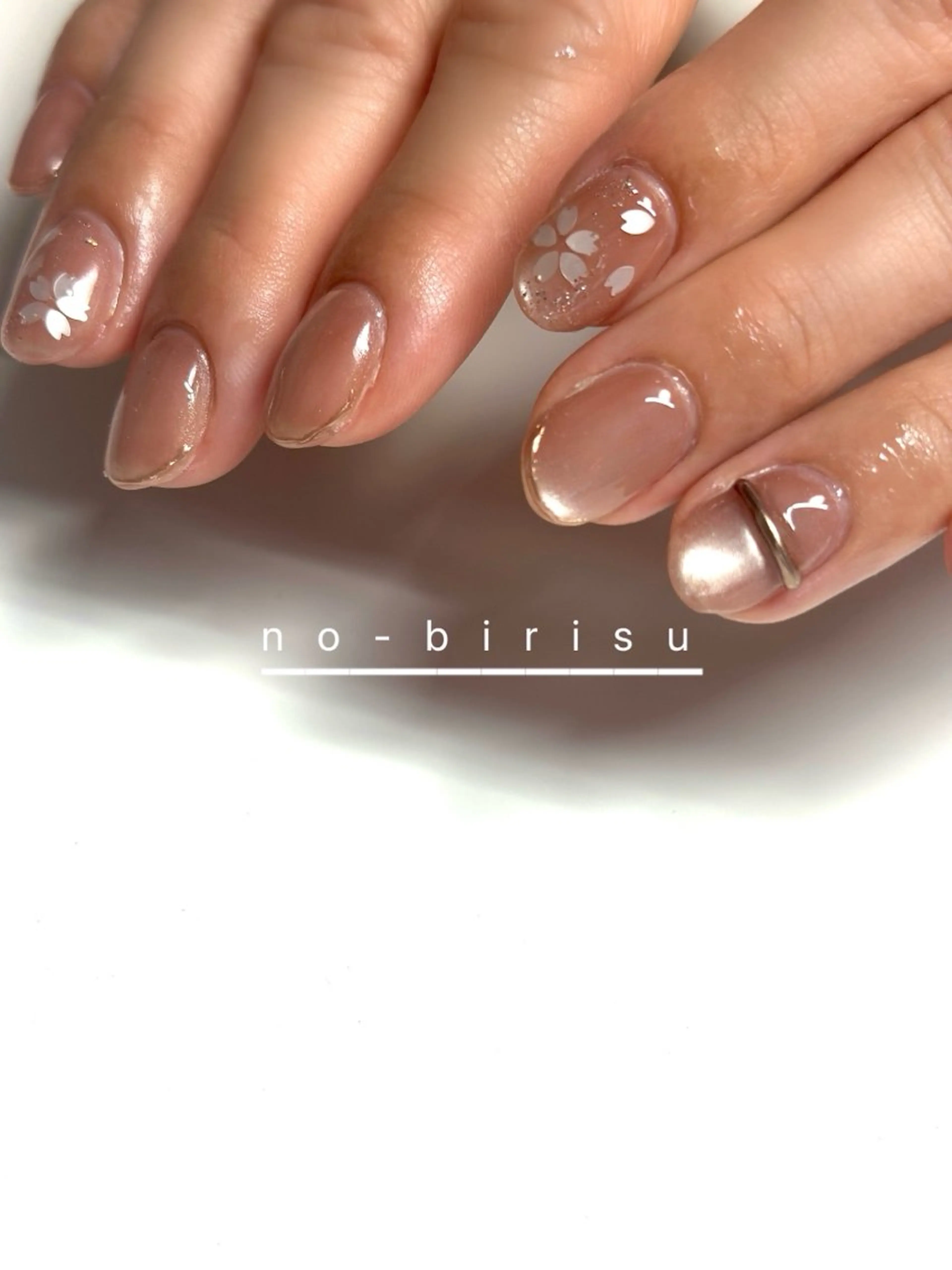 ネイル ハンドネイル no-birisu nailのネイルデザイン