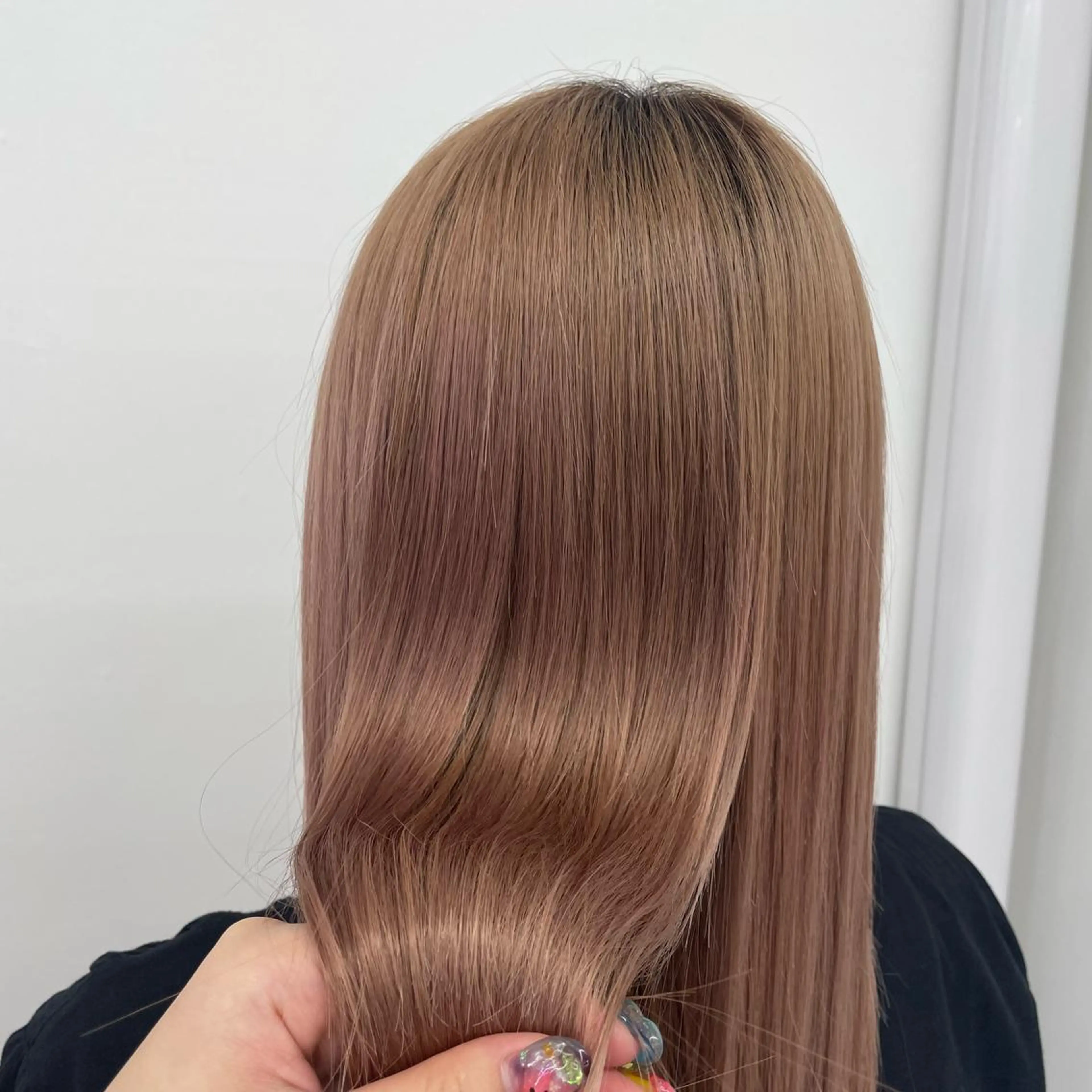 ロング トリートメント あずま みゆのヘアスタイル