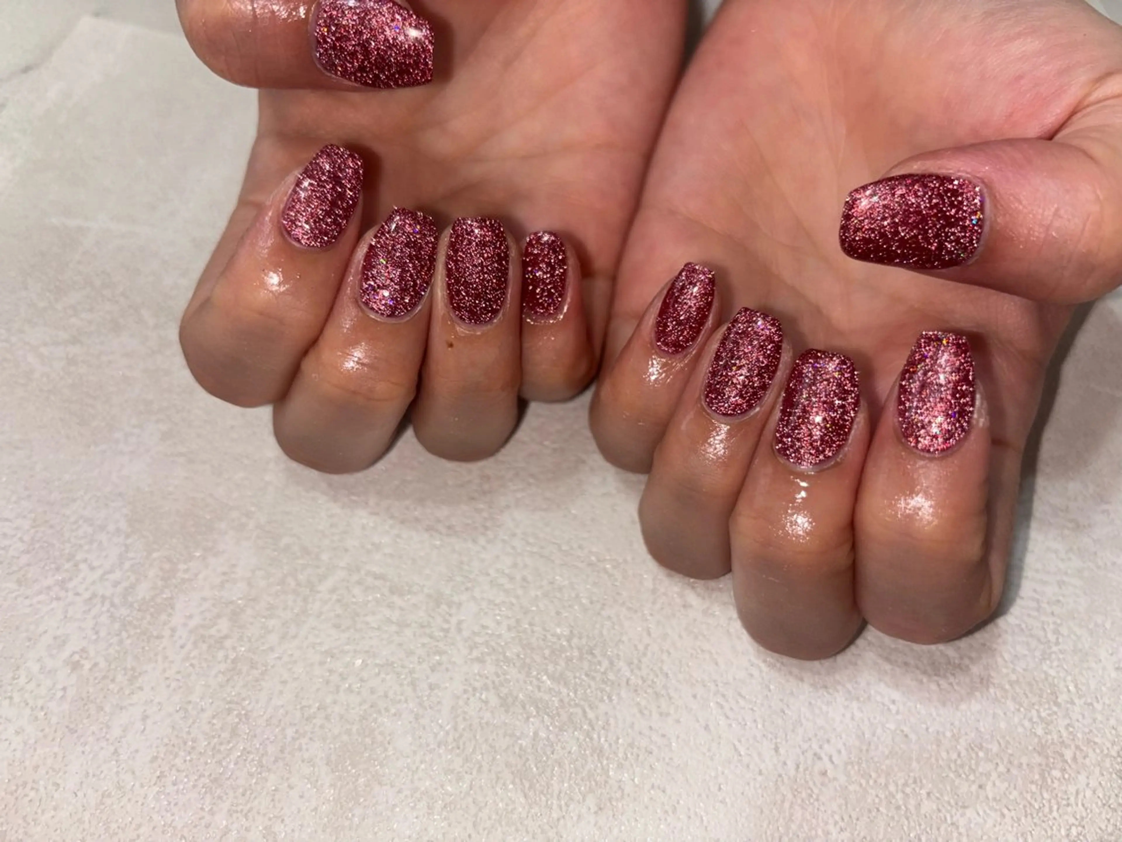 ネイル オーロラネイル フラッシュネイル フットネイル フレンチネイル ジェルネイル ハンドネイル kikinail 溝の口のネイルデザイン