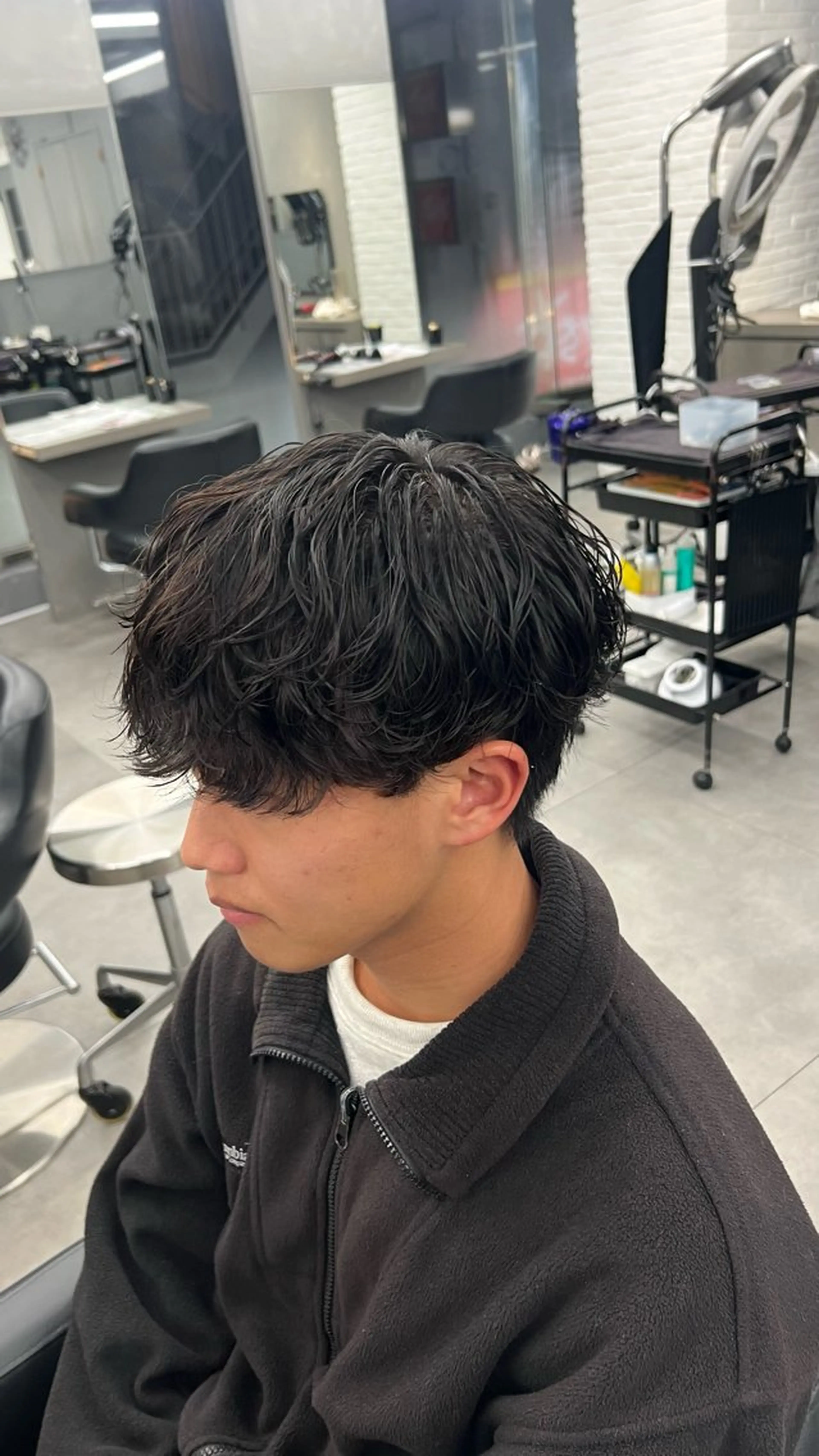 メンズ メンズパーマ カット パーマ メンズカット& パーマ/さかしょーのヘアスタイル