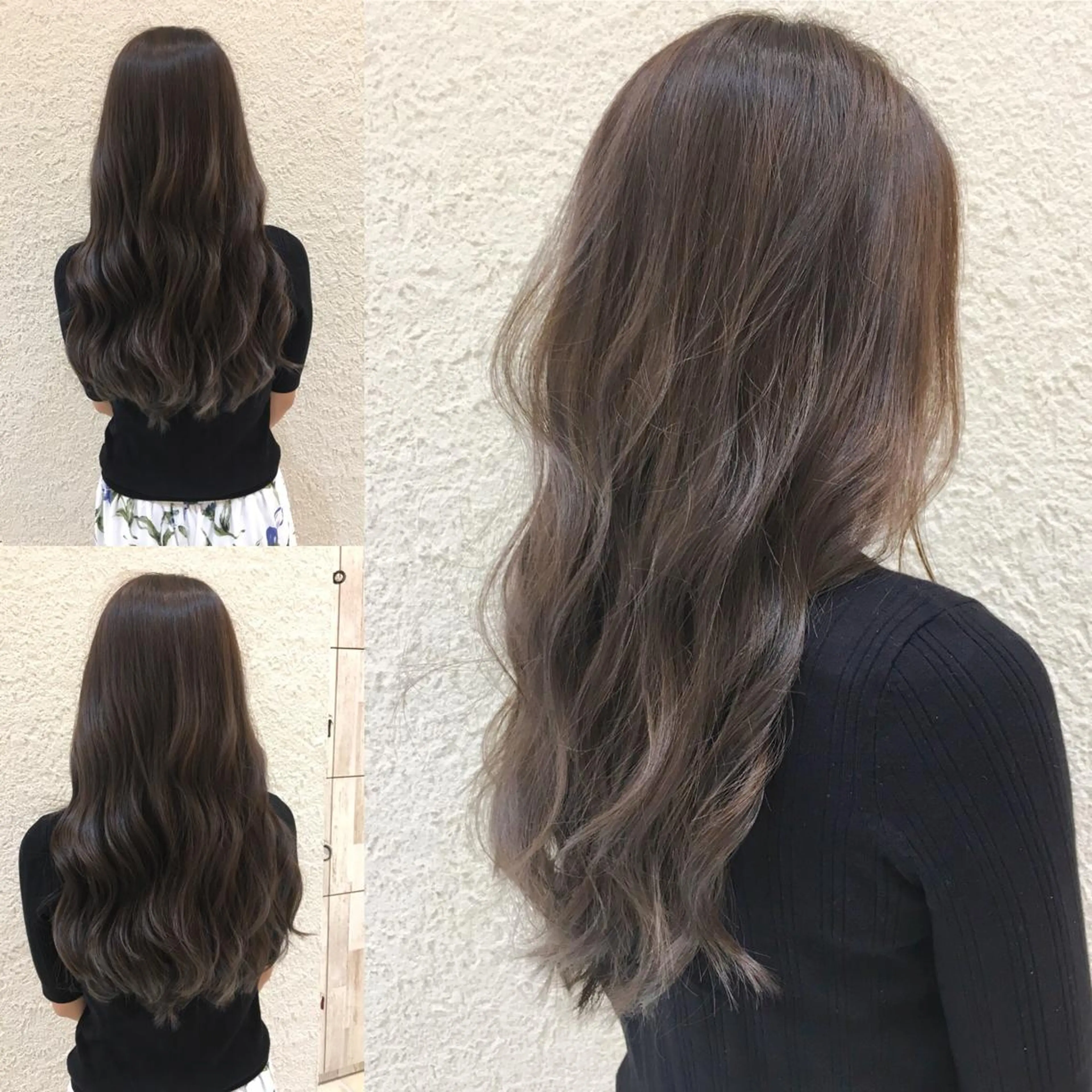 ロング ハイライト 中村 侑弘のヘアスタイル