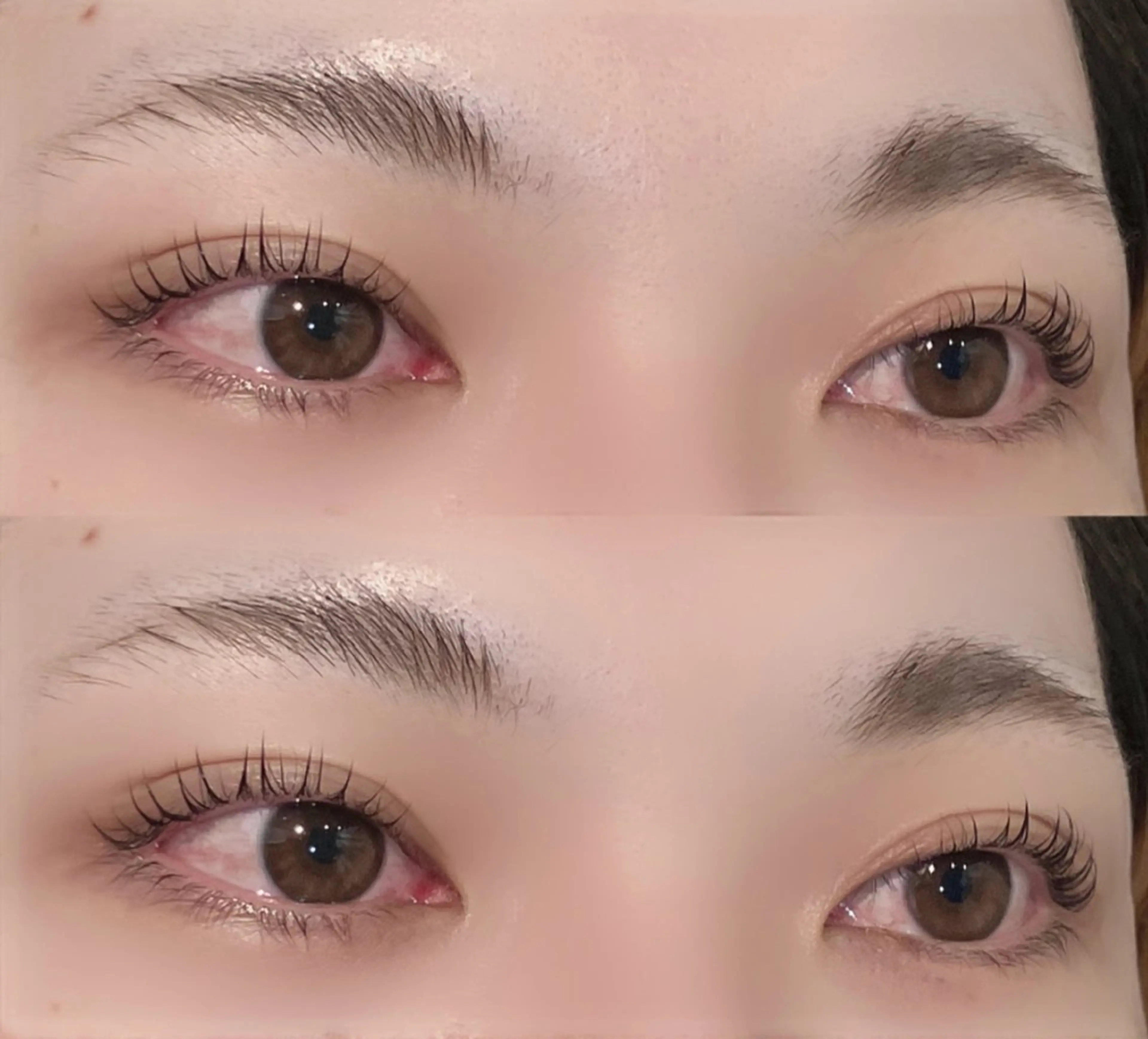 マツエク・マツパ 透明感つやカラー🎀 ／マツエクのヘアスタイル