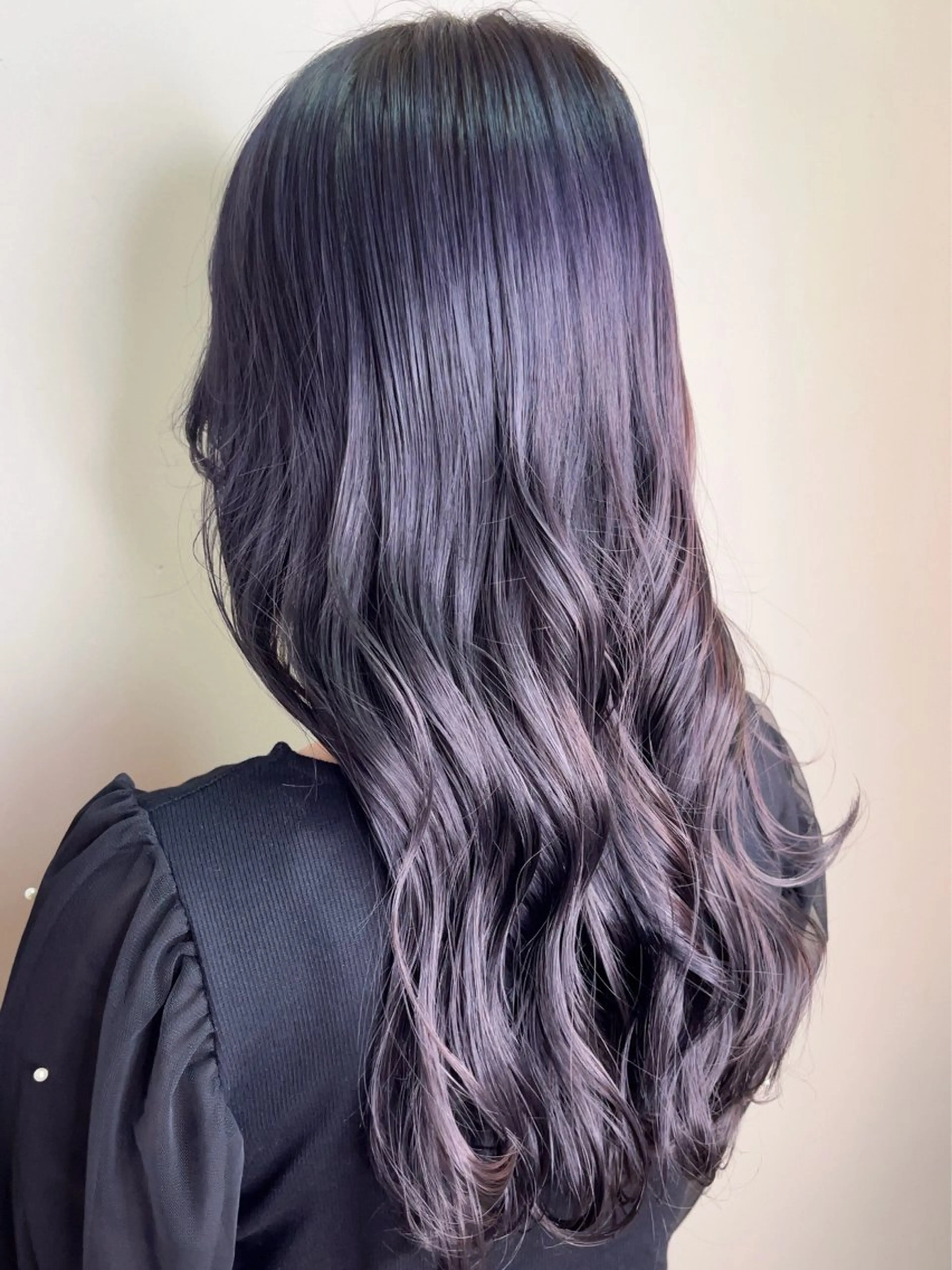 ロング クリスマス カット ヘアカラー トリートメント NIENTE2nd所属・大良 彩水のヘアスタイル