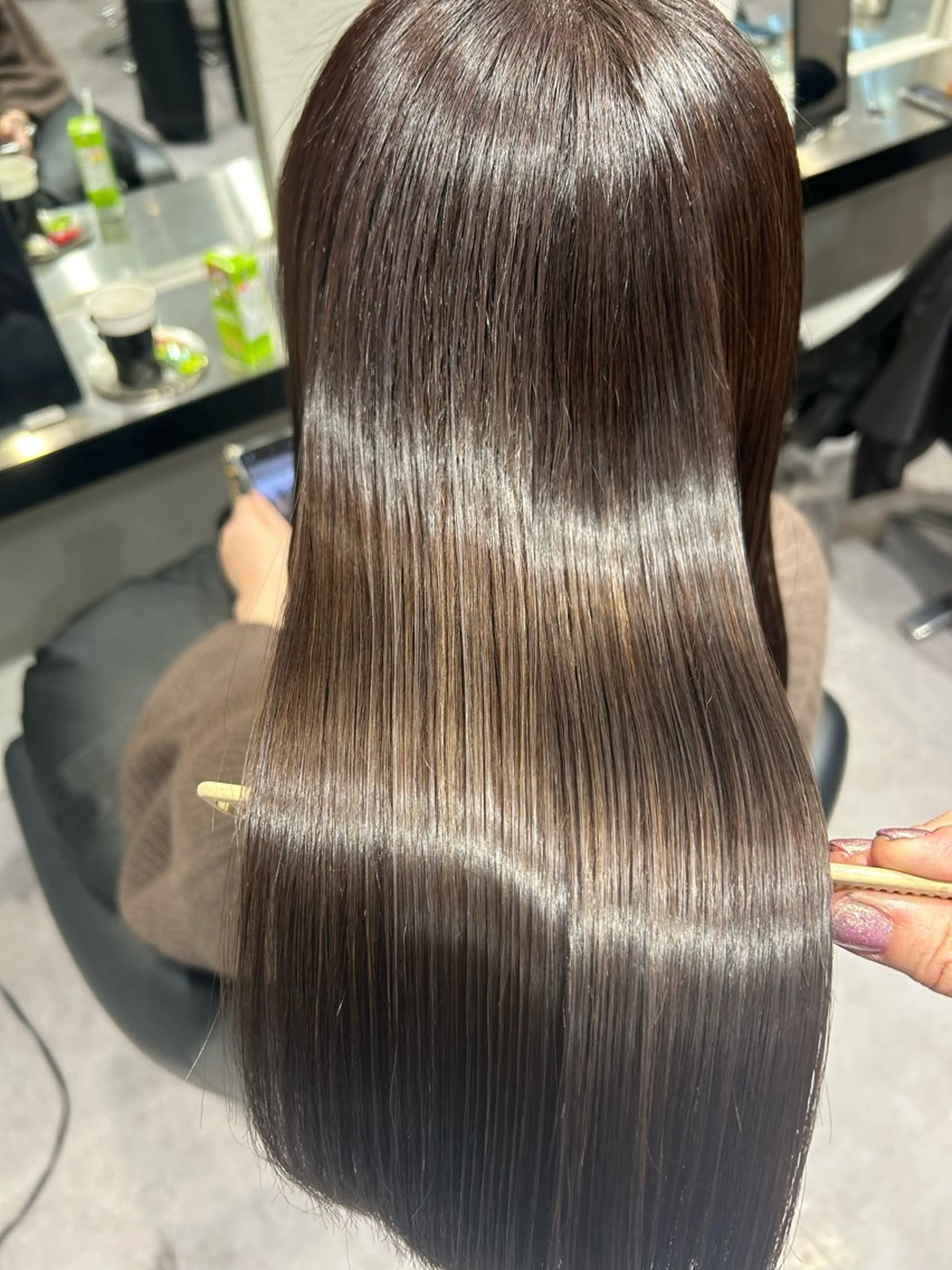 【新規様限定トリートメントNO1】🌺高濃度ウルトワ水素トリートメント🌺炭酸泉🌺炭酸シャンプー🌺ブロー込み🌺の写真