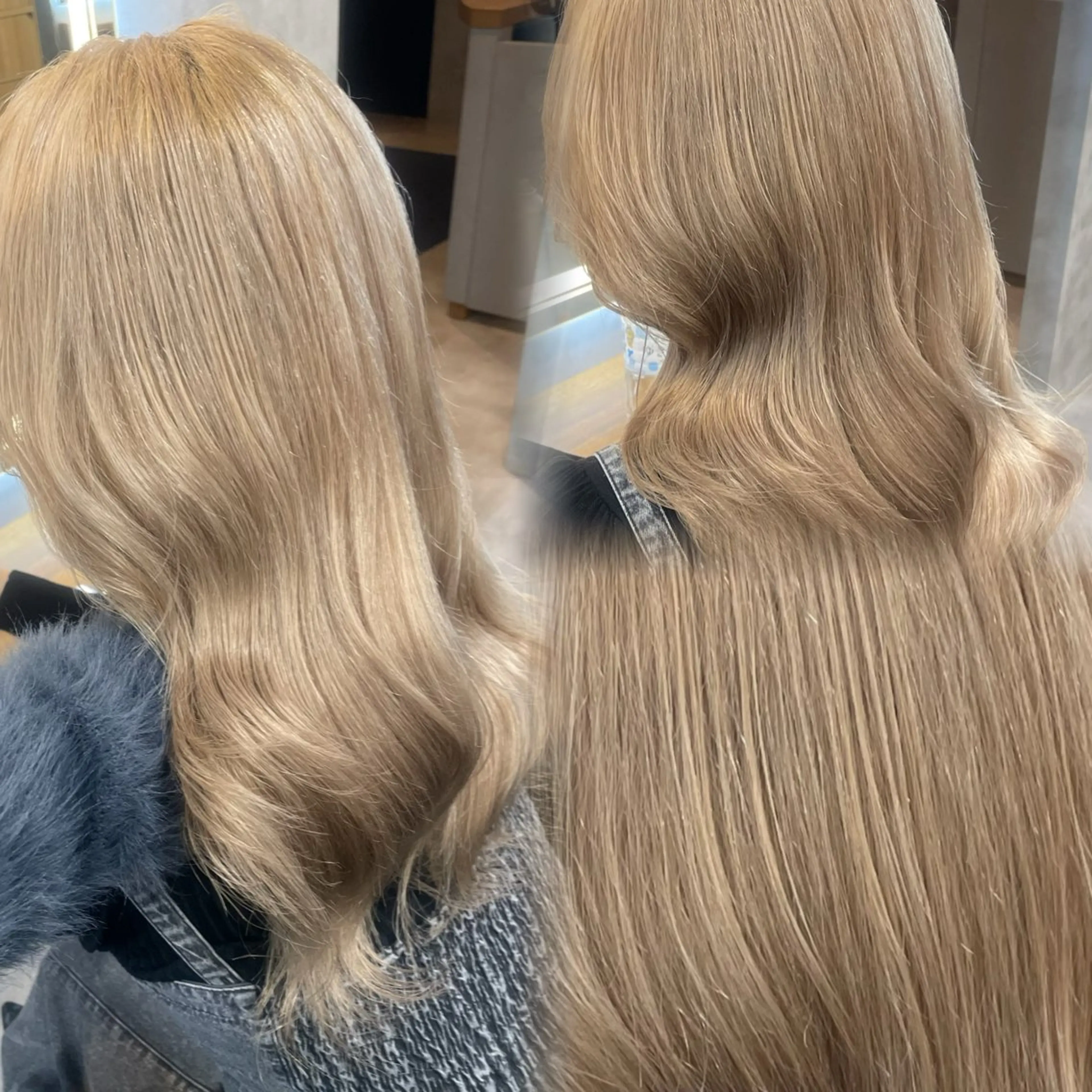 ロング カラー ヘアカラー トリートメント 透明感カラー/推しカ ラー☁️JURAのヘアスタイル