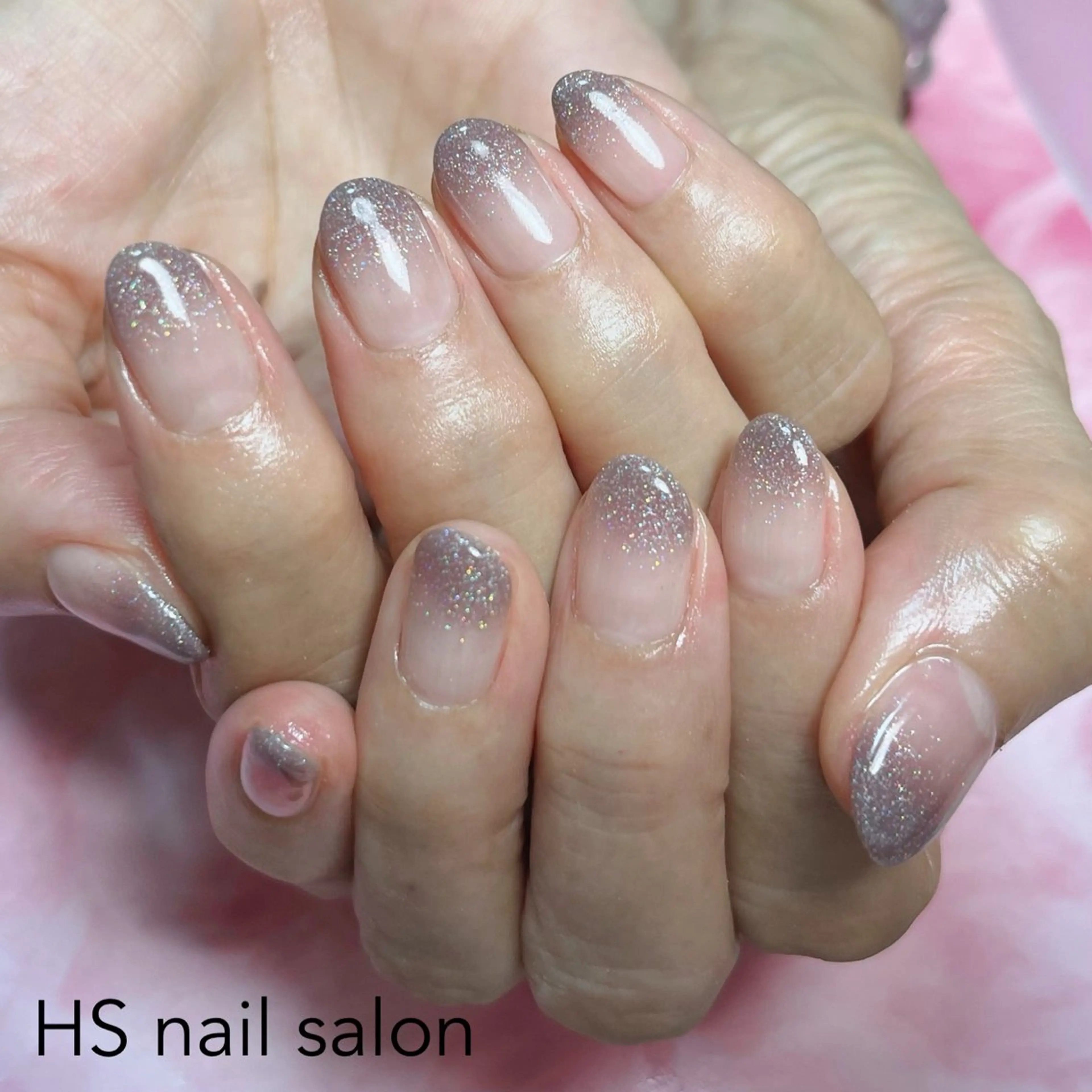 ショート ハンドネイル hs nail salonのネイルデザイン