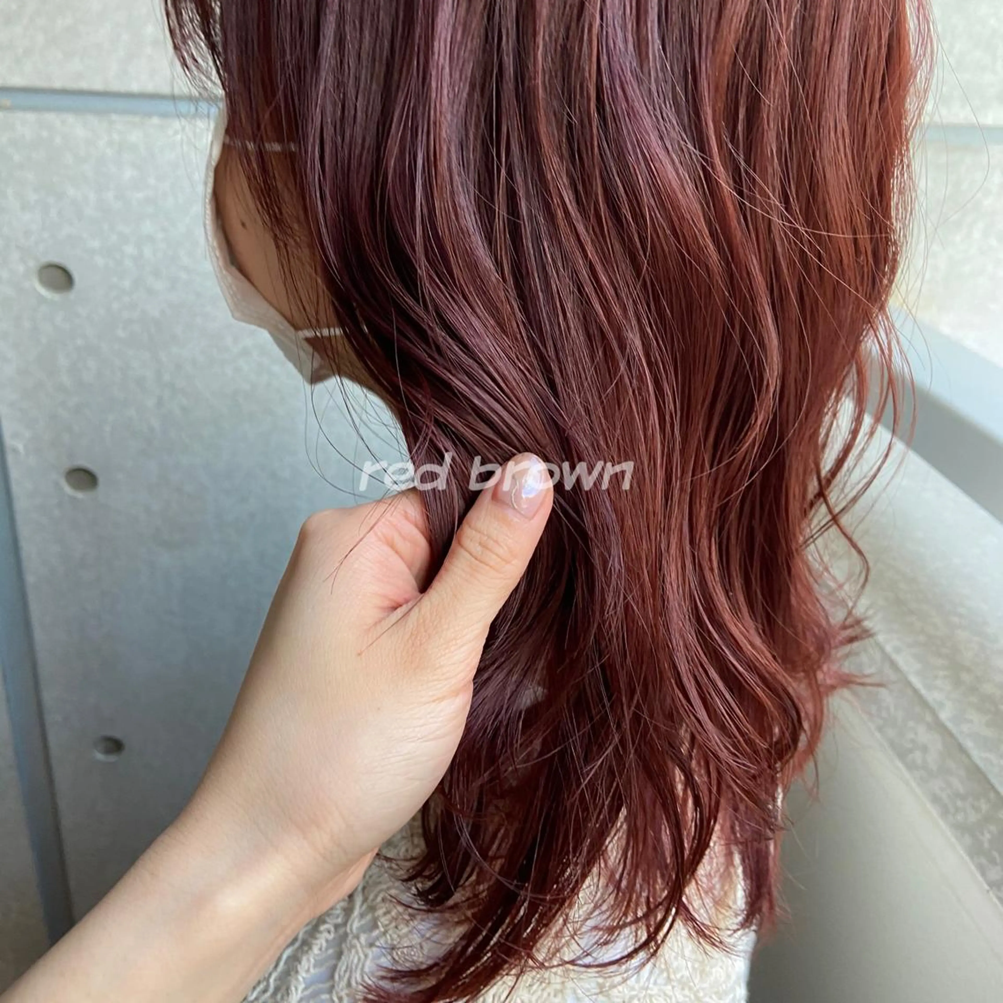 セミロング カラー パーマ ヘアアレンジ メンズ キッズ ネイル マツエク・マツパ トリートメント 横浜Bob美容師🤎 ERINAのヘアスタイル