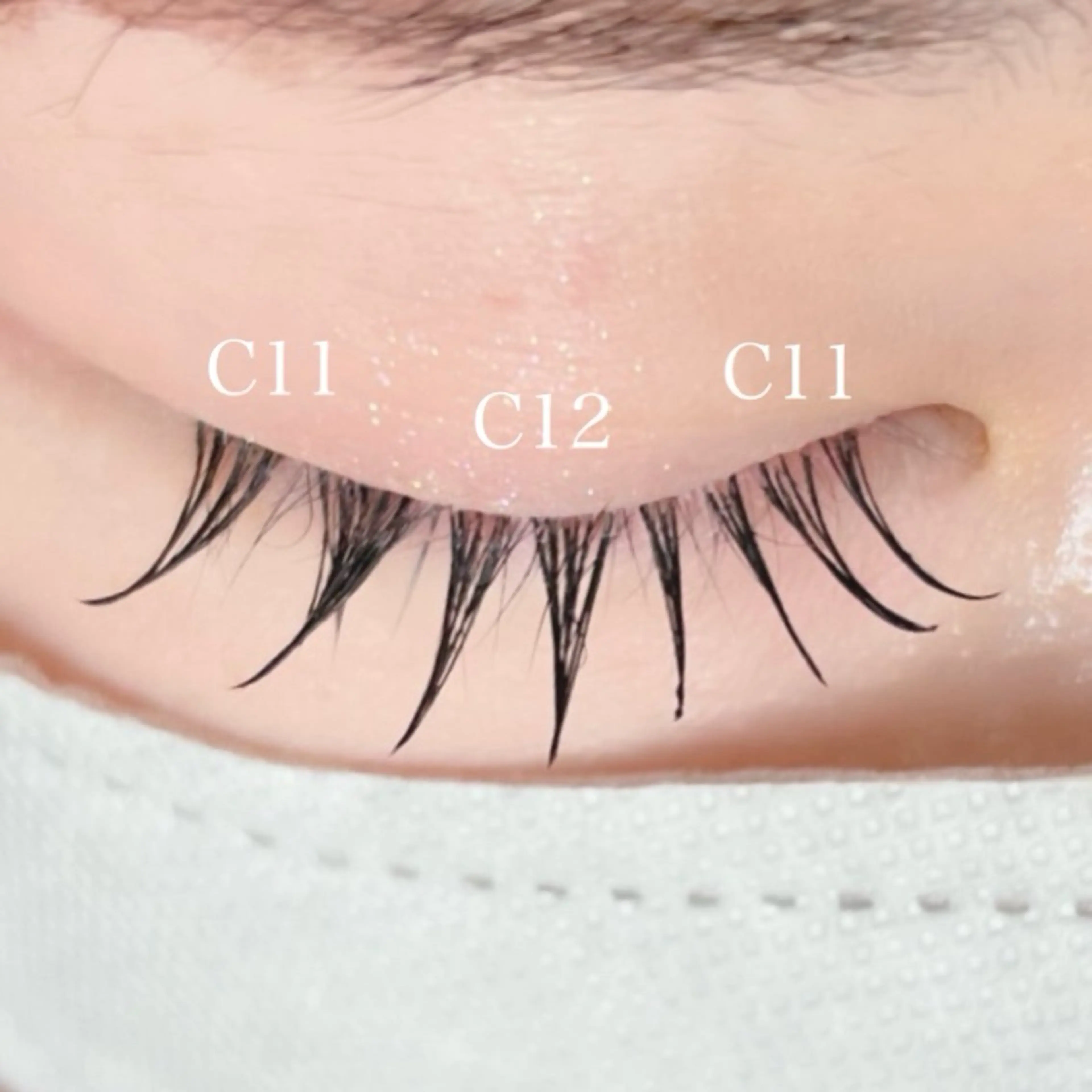 マツエク・マツパ マツエク Moe/韓国風/ 束感/キュート❤︎のマツエク・マツパデザイン