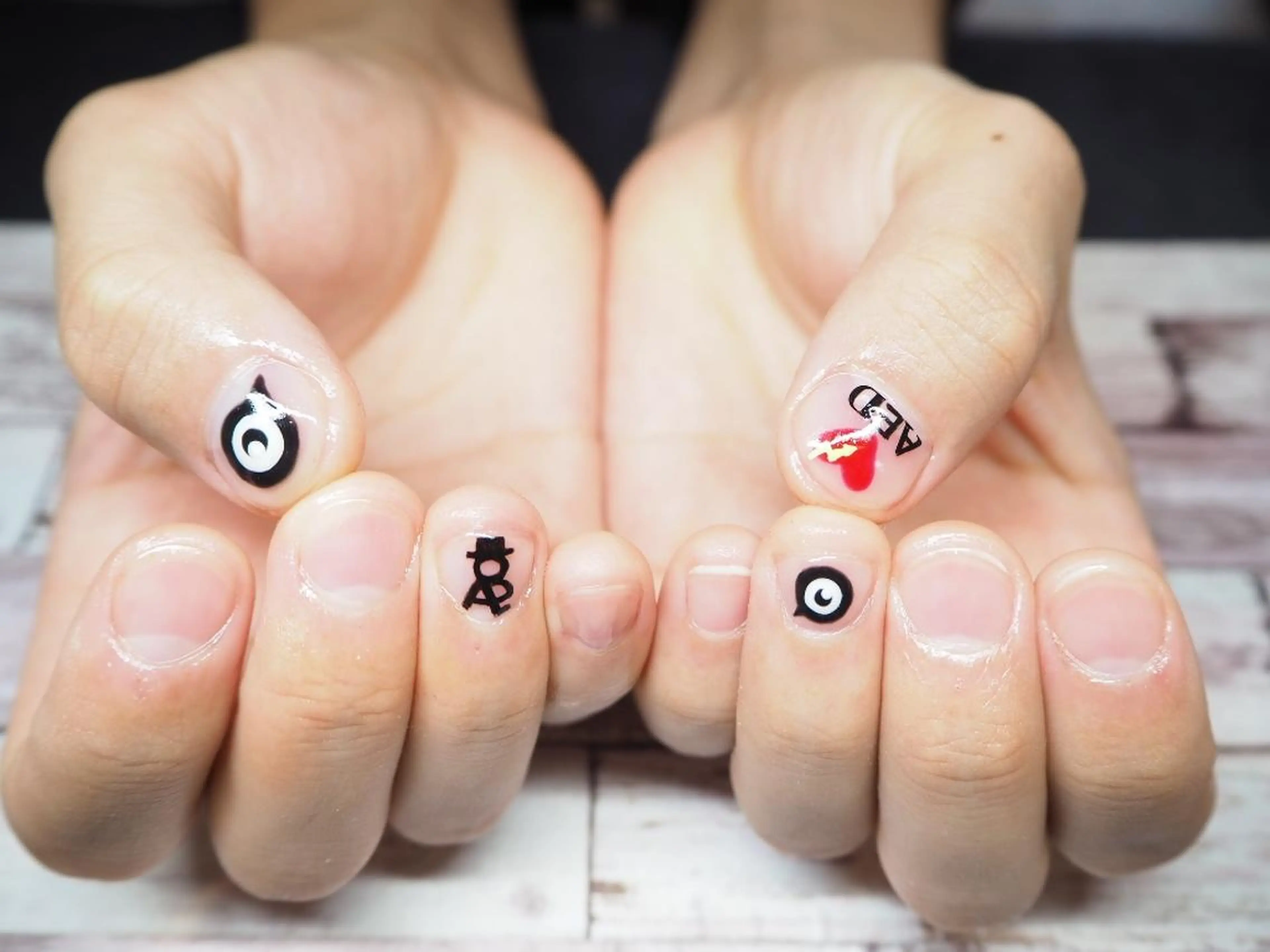 メンズ ネイル メンズネイル ConneQt所属・ETHOSENSE. kimikaのネイルデザイン