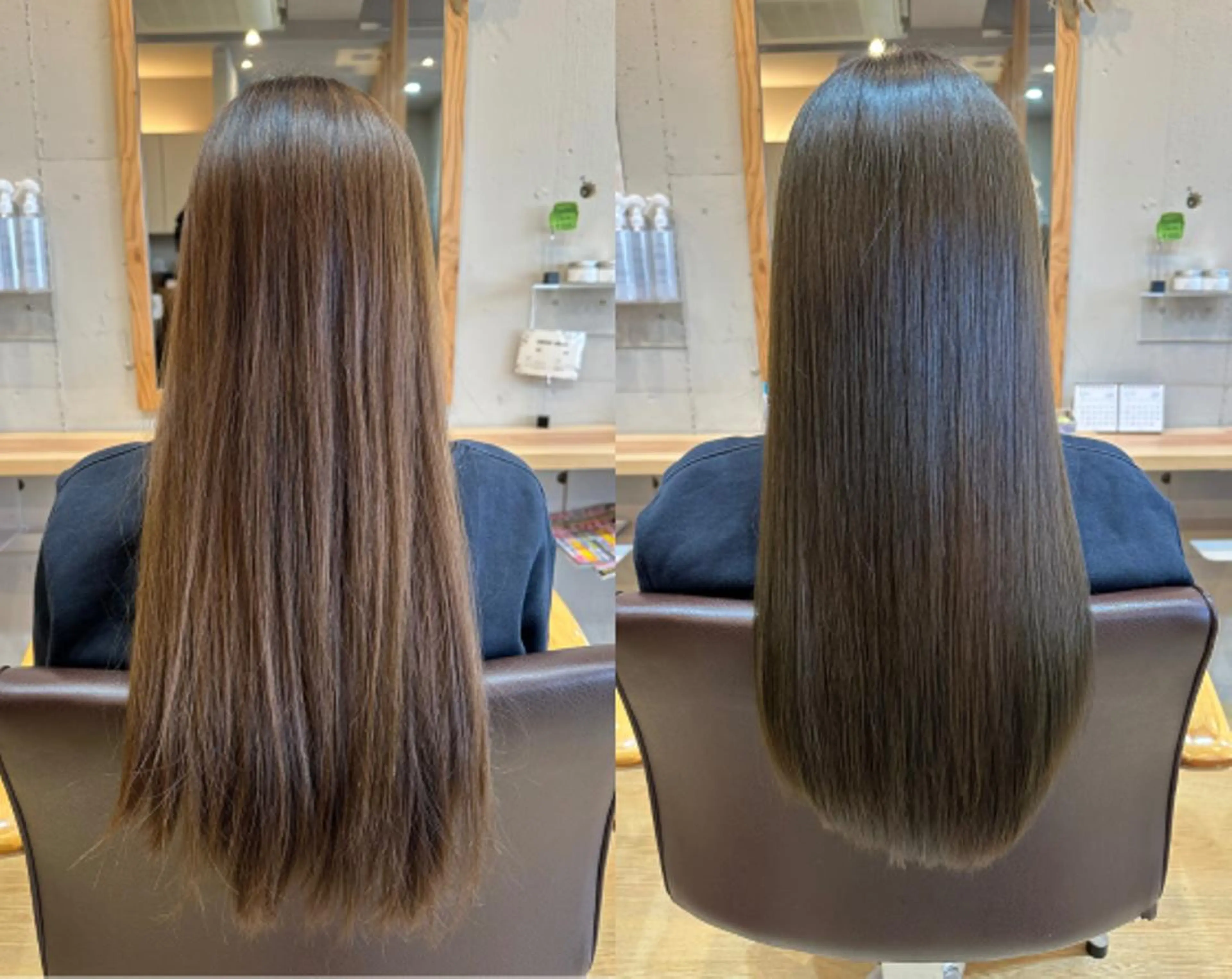 ロング カラー カット ヘアカラー トリートメント 【髪質改善】に特化 オリーブオイルクラブのヘアスタイル