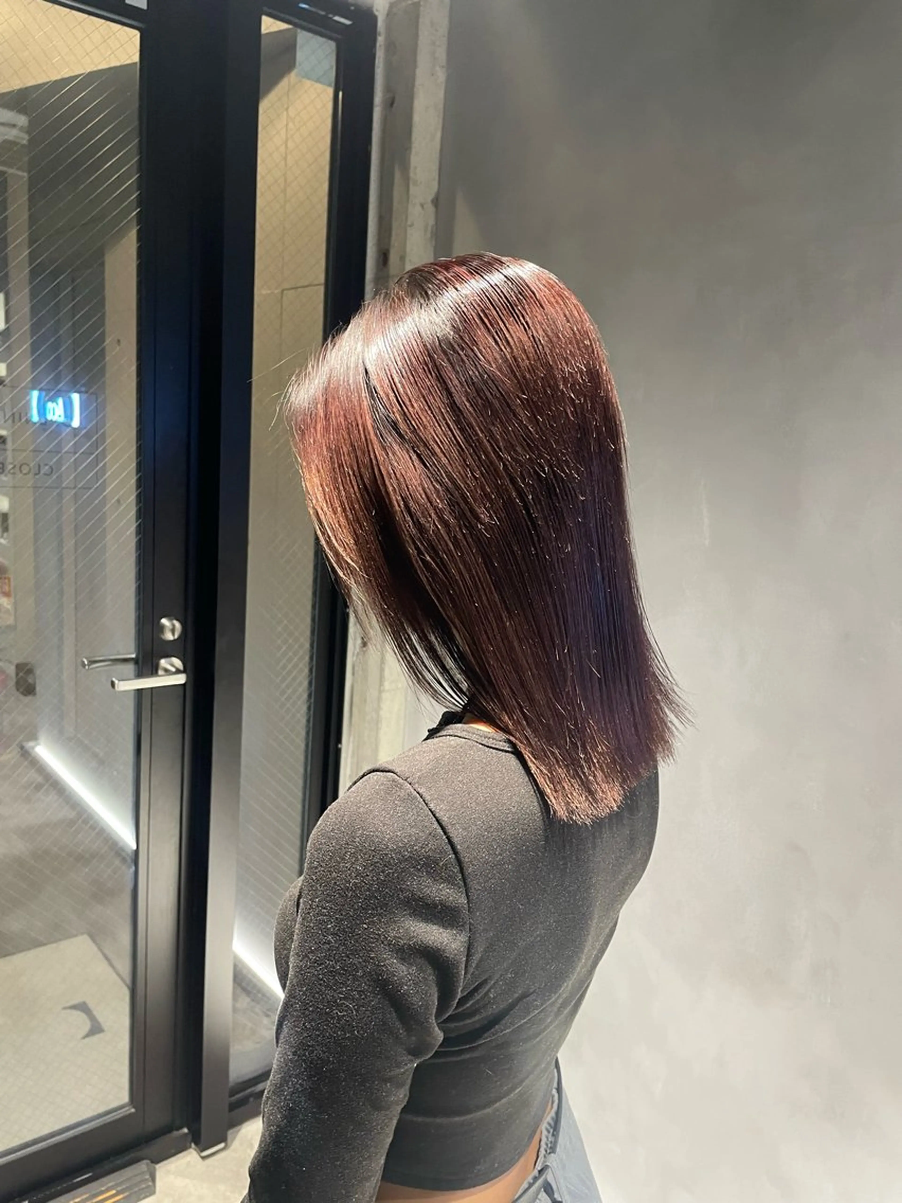 カラー 暖色/ハイトーン/ カラー/HBLのヘアスタイル