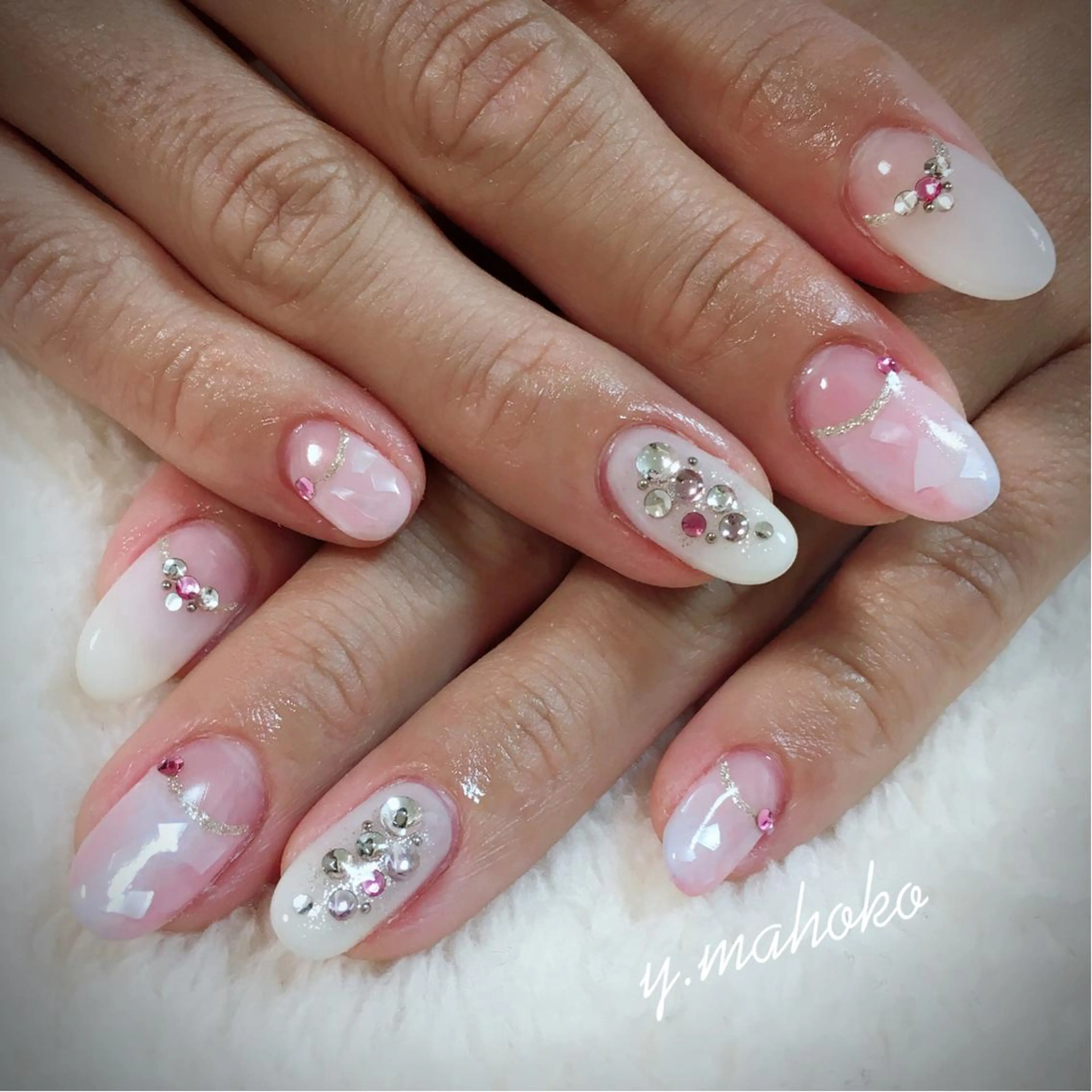 ネイル She nail studio 原宿所属・パラジェル有/ スカルプ/mahoのネイルデザイン