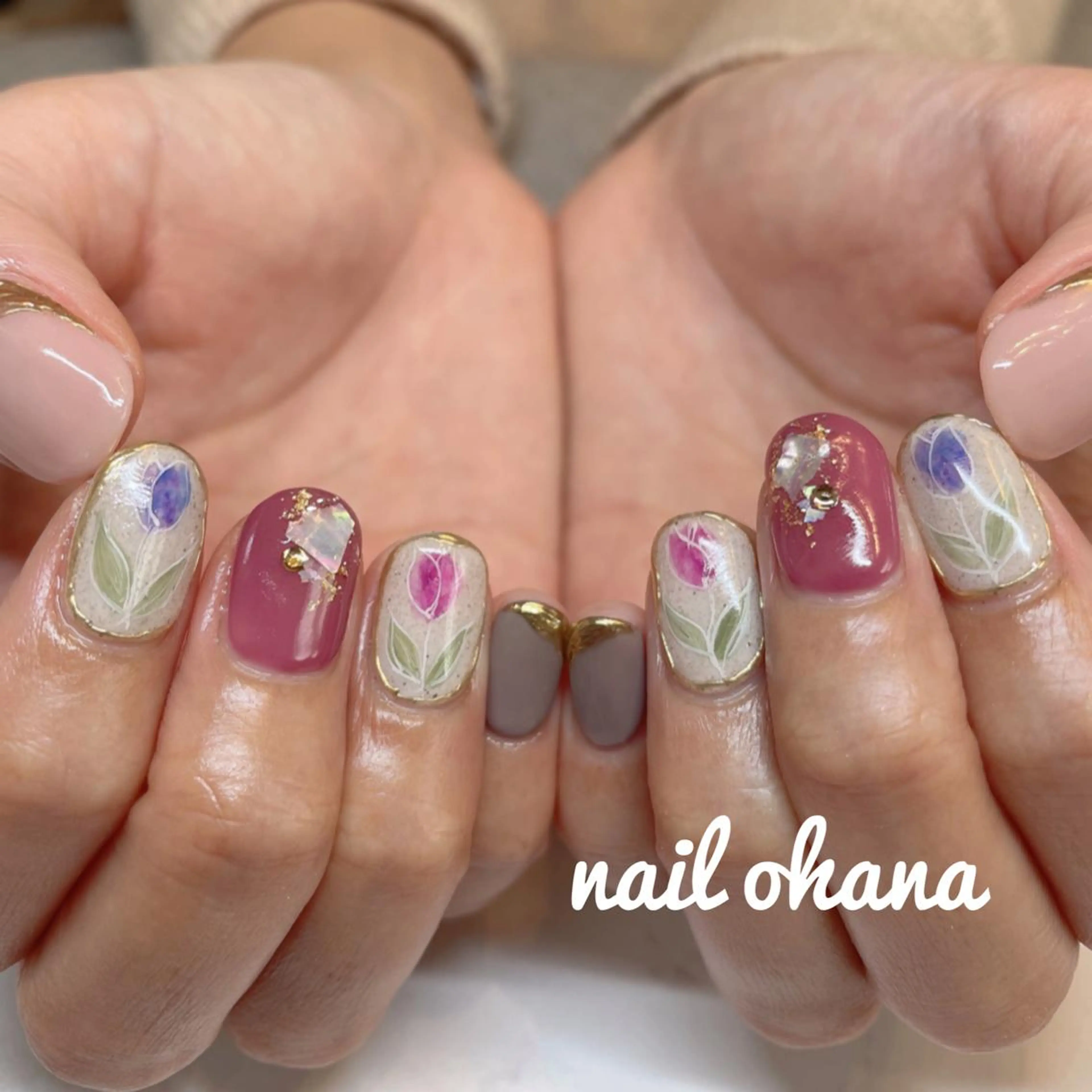 ネイル 持ち込み ハンドネイル 那覇🏝️台湾人 ネイリストSHIUのネイルデザイン