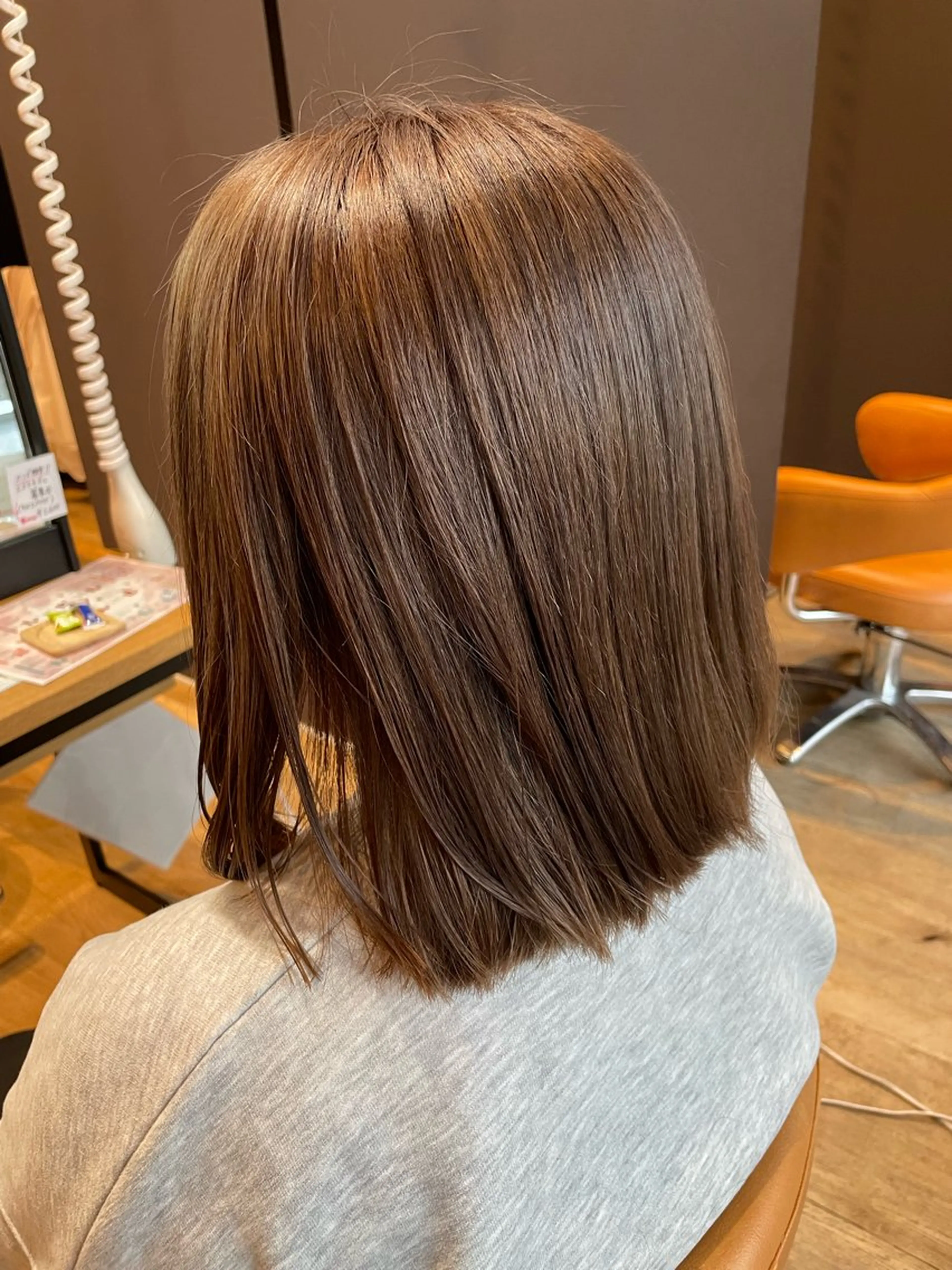 ミディアム カラー ベージュカラー カット ヘアカラー トリートメント 髪質改善/ブリーチ 田代 龍我のヘアスタイル