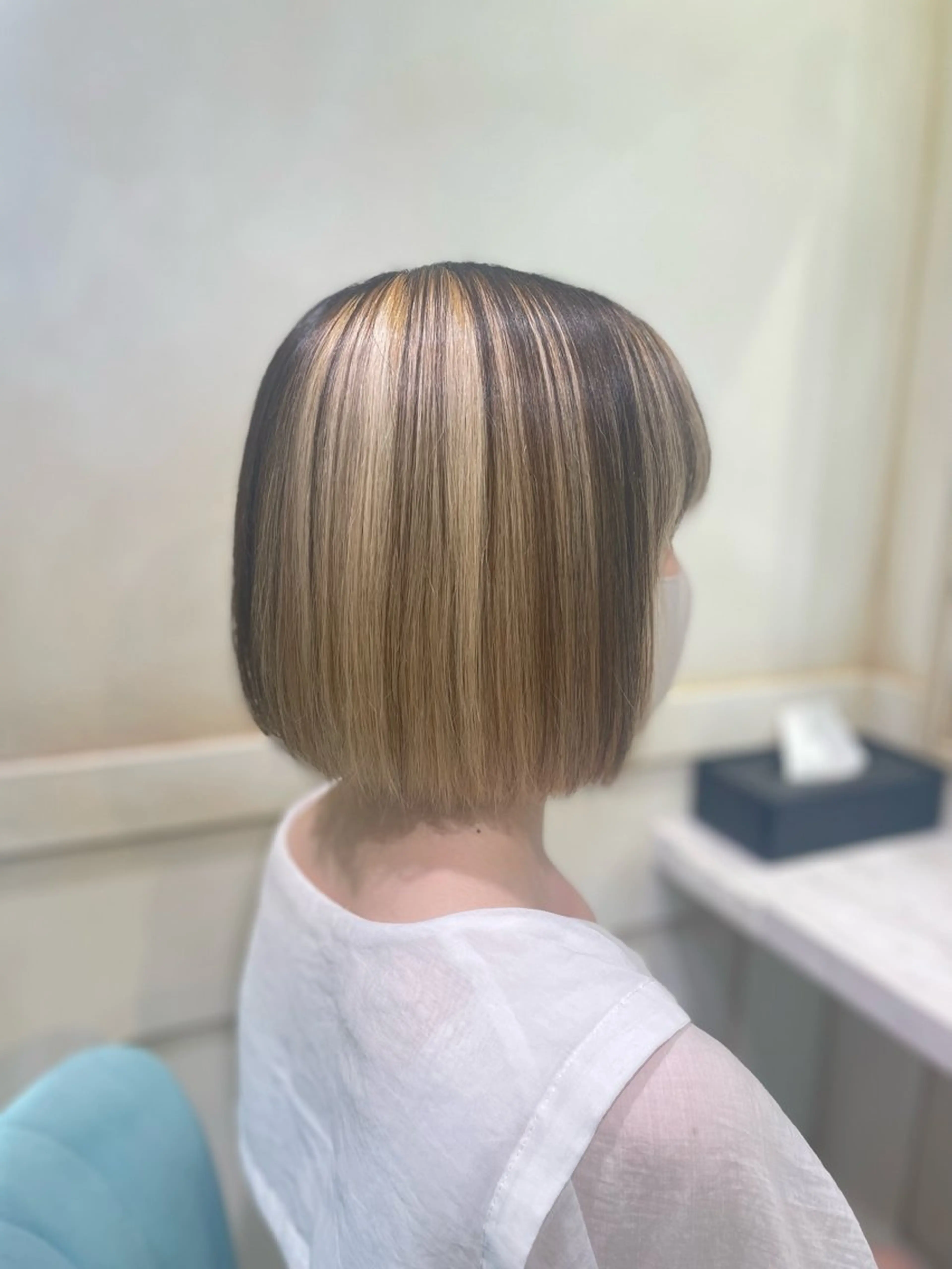 ミディアム 🌷ピンク/韓国風 暖色カラー ゆい🌷のヘアスタイル