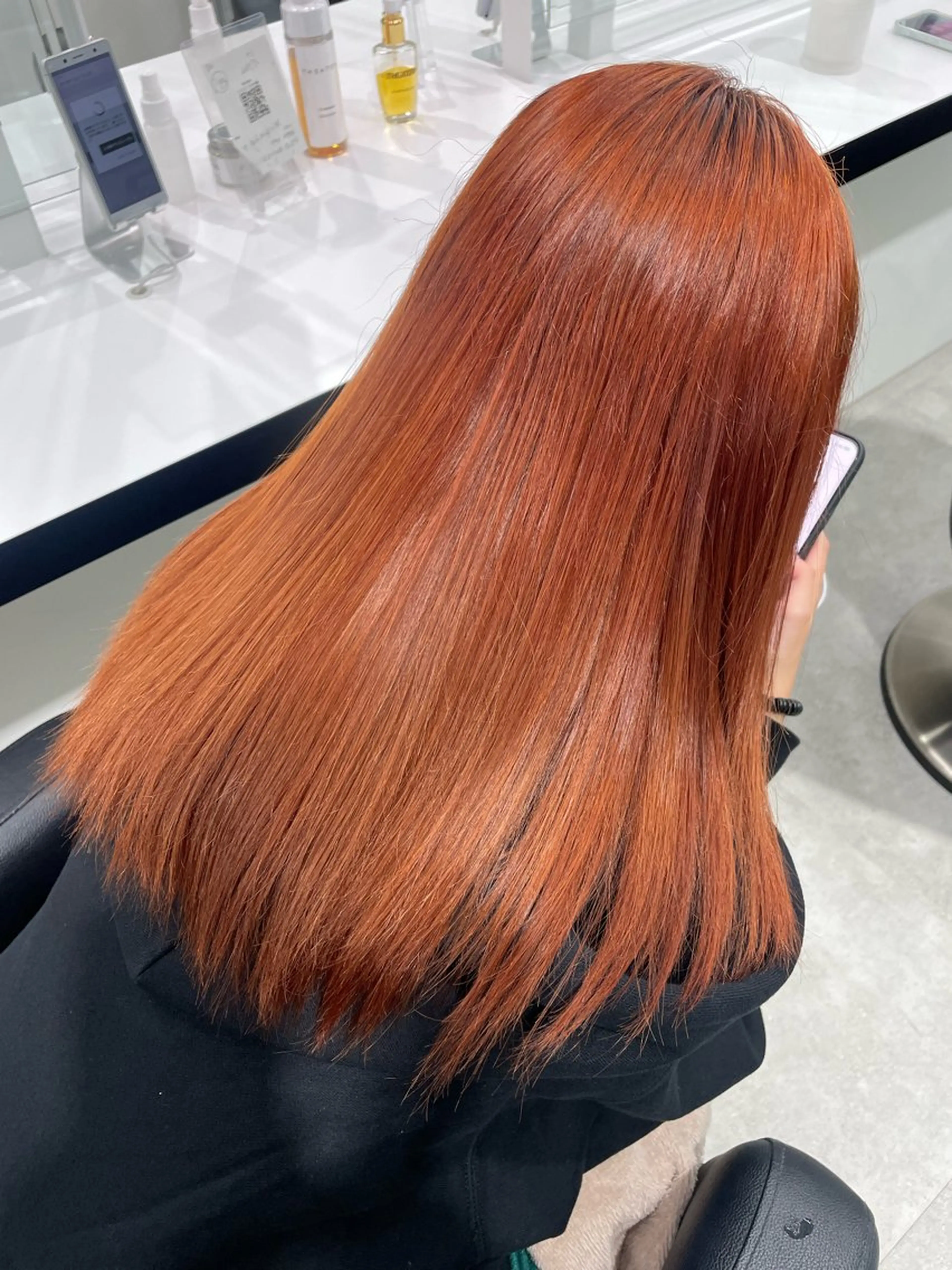 ロング カラー エフェクトブリーチ／ レイヤーカット／翔のヘアスタイル