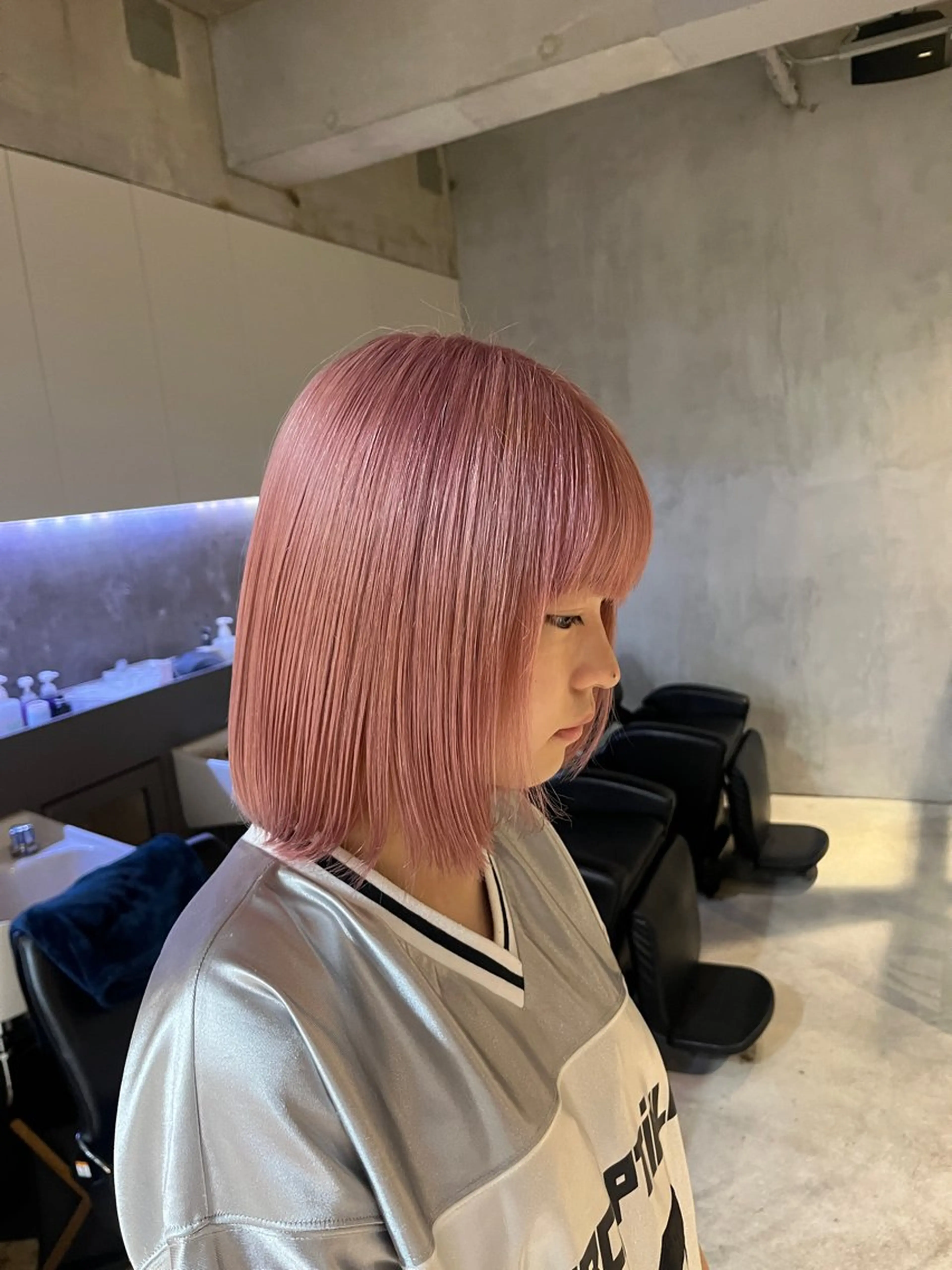 ミディアム カラー ヘアカラー elima 調布所属・ちせ/ 透明感カラー /調布˚ 🦢₊✧のヘアスタイル