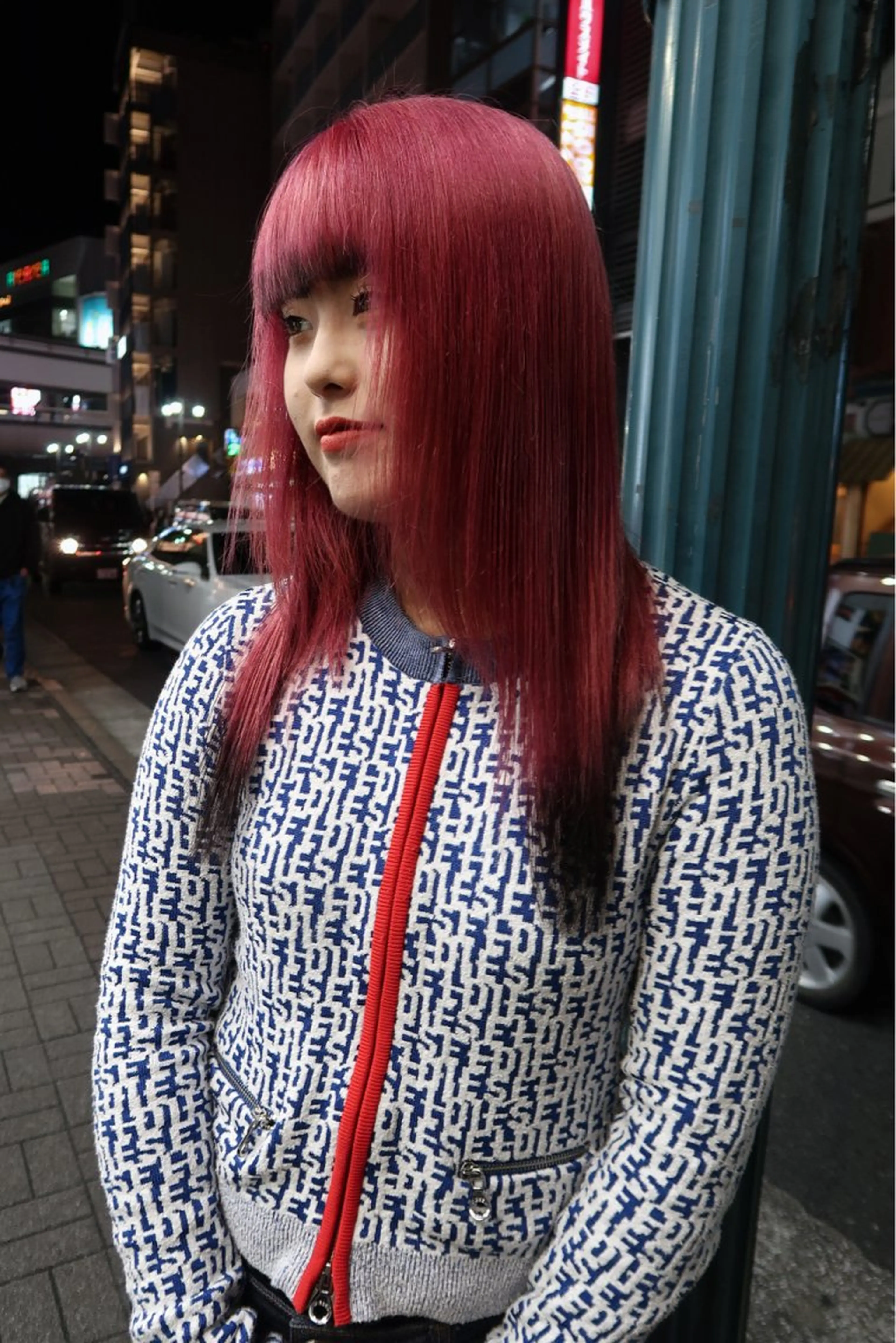 セミロング カラー ブリーチ ケアブリーチ ダブルカラー ハイトーンカラー インナーカラー Rei/ 縮毛矯正/ ハイライトカラー募集のヘアスタイル