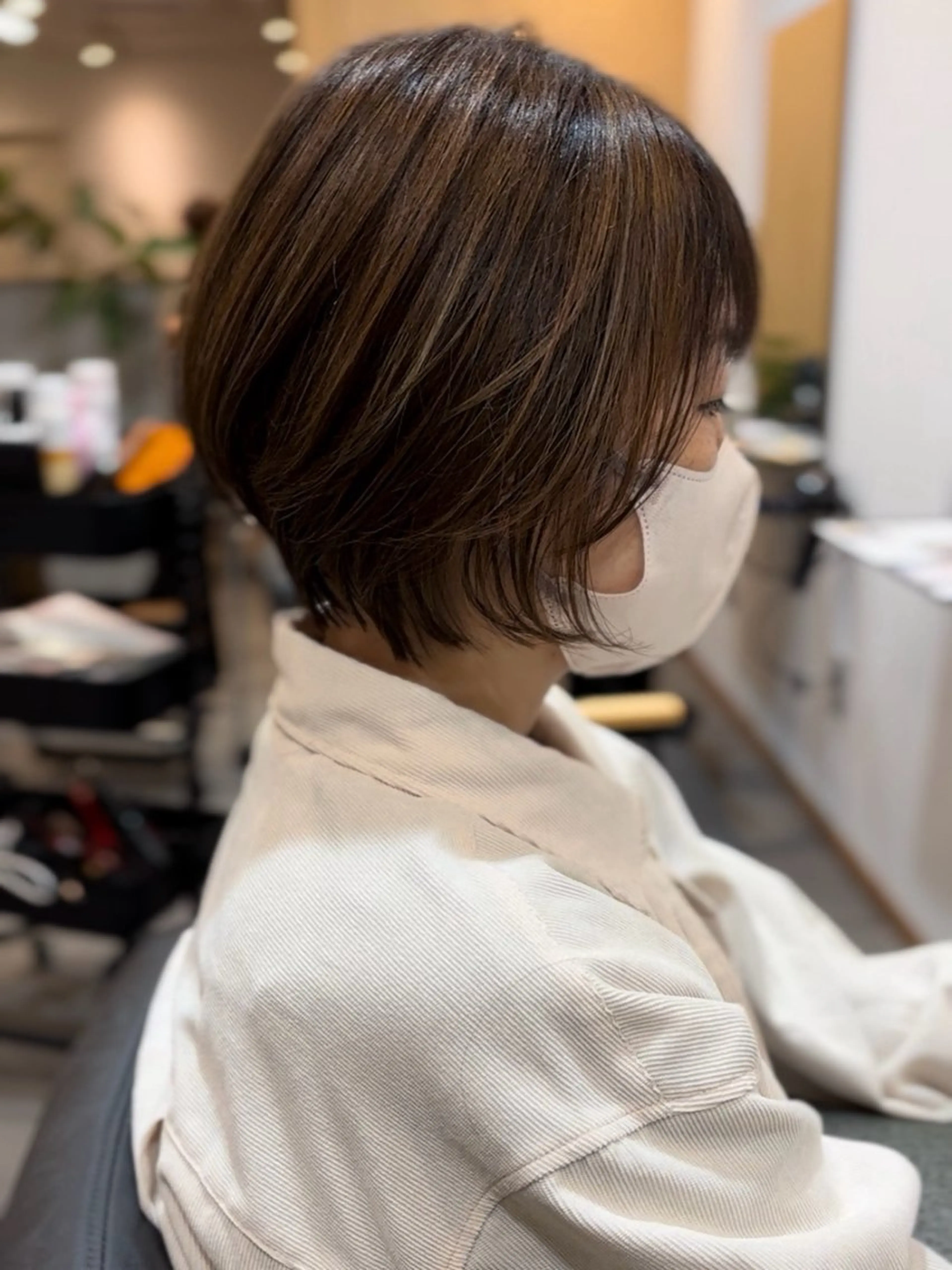 ショート SORA.所属・由良 龍也のヘアスタイル