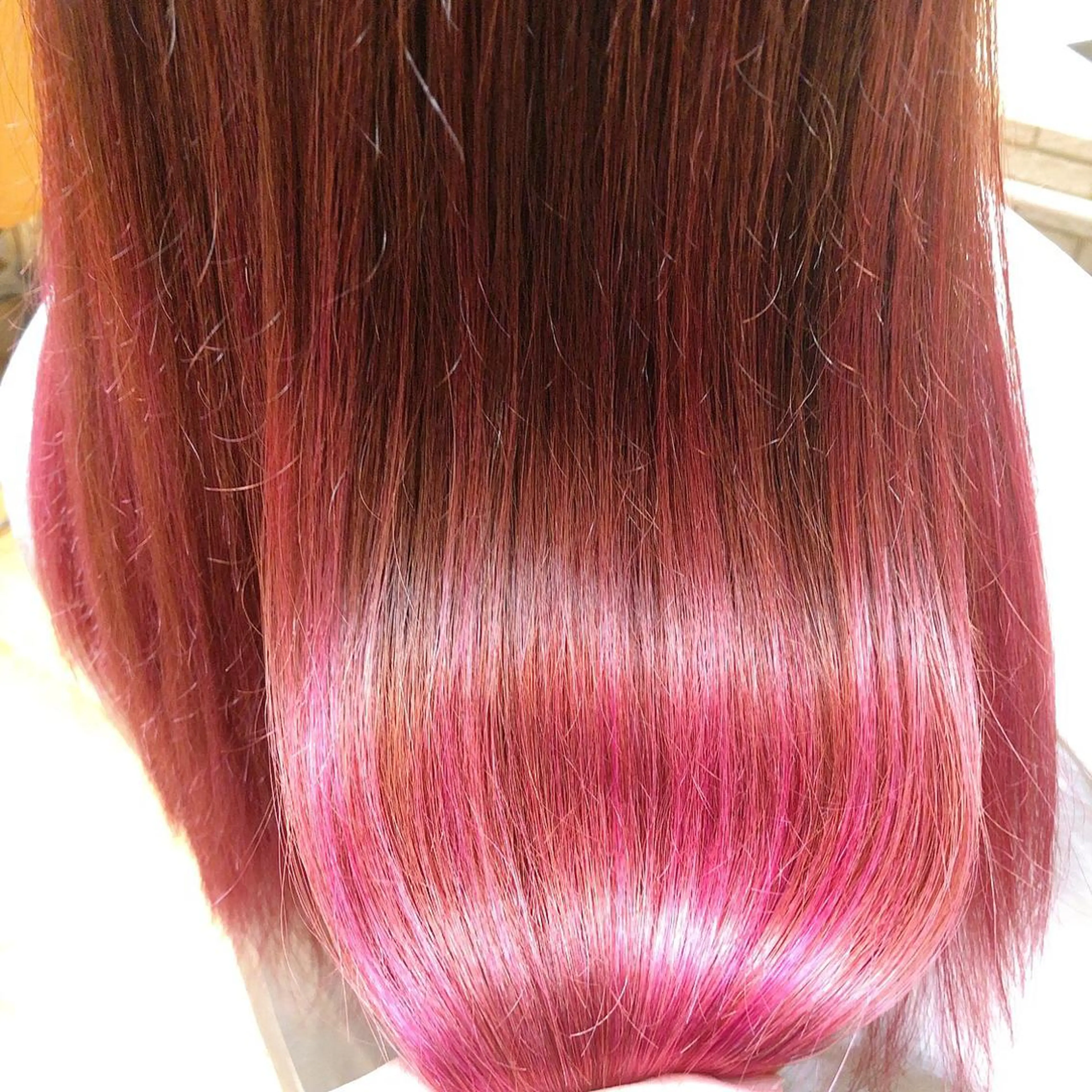 セミロング カラー ヘアアレンジ カット ヘアカラー 縮毛矯正 トリートメント FRAME+spa&hair roomなんば駅前店所属・🌸MAYU🌸 ハイトーン➕レイヤーのヘアスタイル