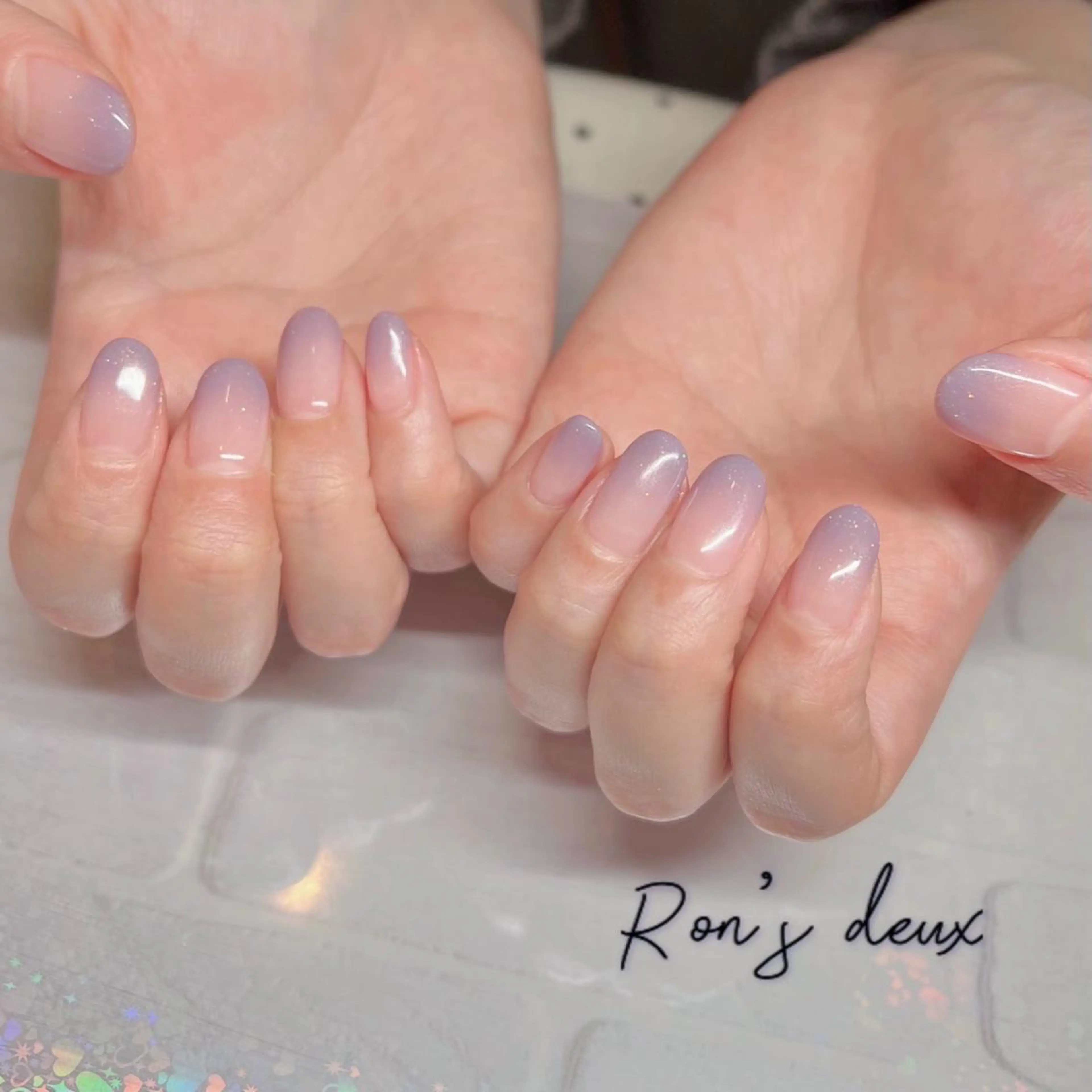 ネイル グラデーション Ron's nail 仙田のネイルデザイン