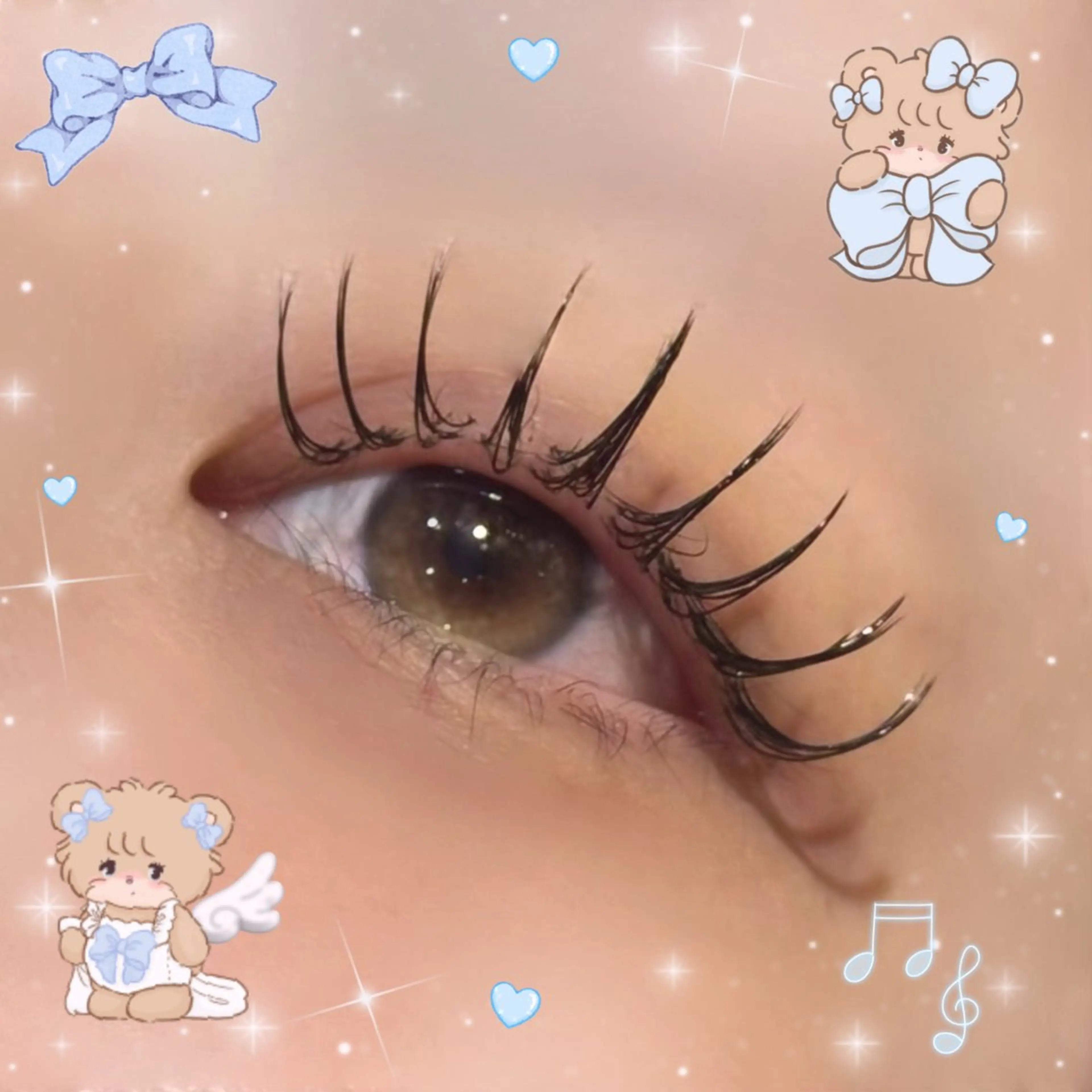 【初回限定】マツエク120本❤️つやつやコーティング込み✨️フラットラッシュに変更(＋1430)の写真