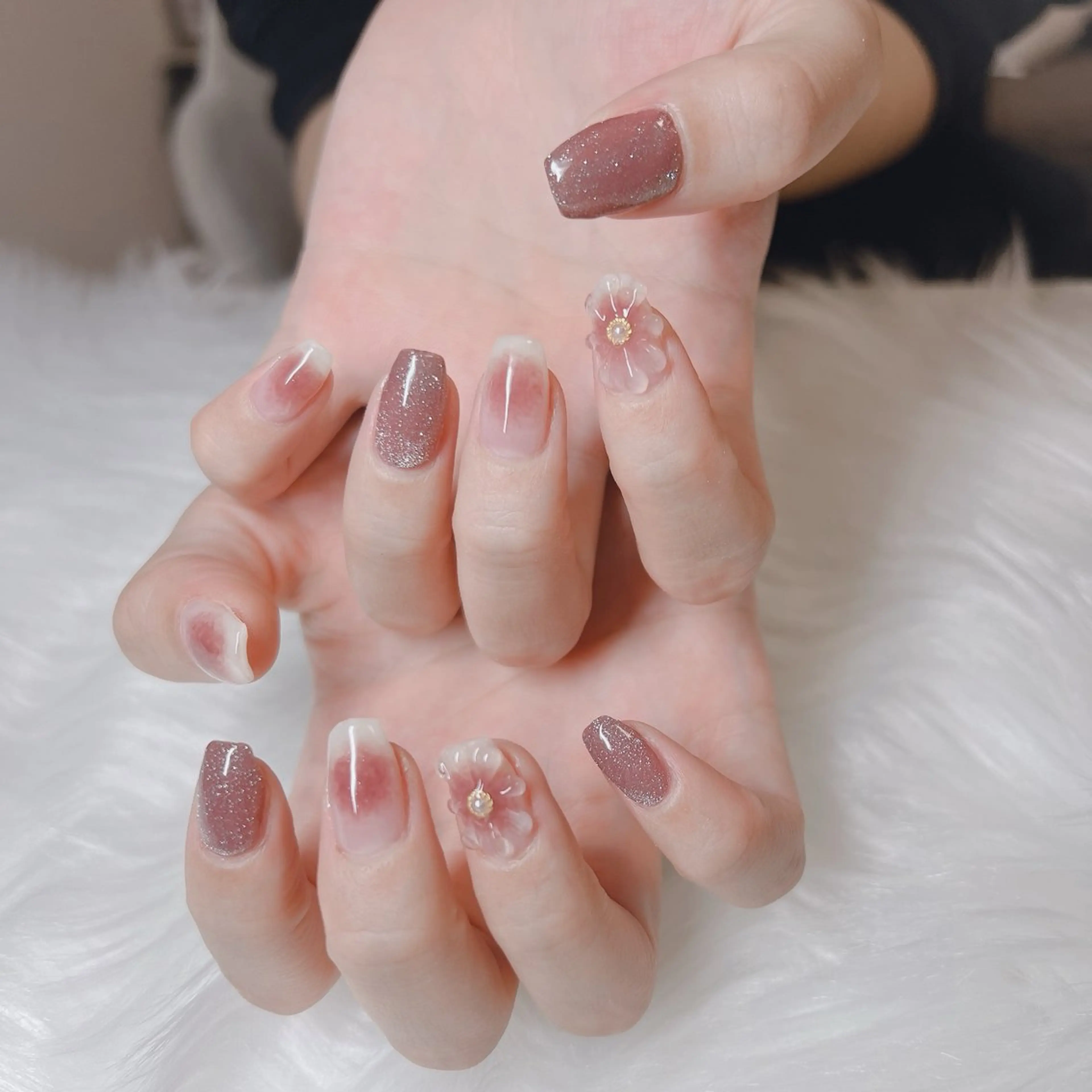 ネイル 持ち込み 結城 怜菜のネイルデザイン