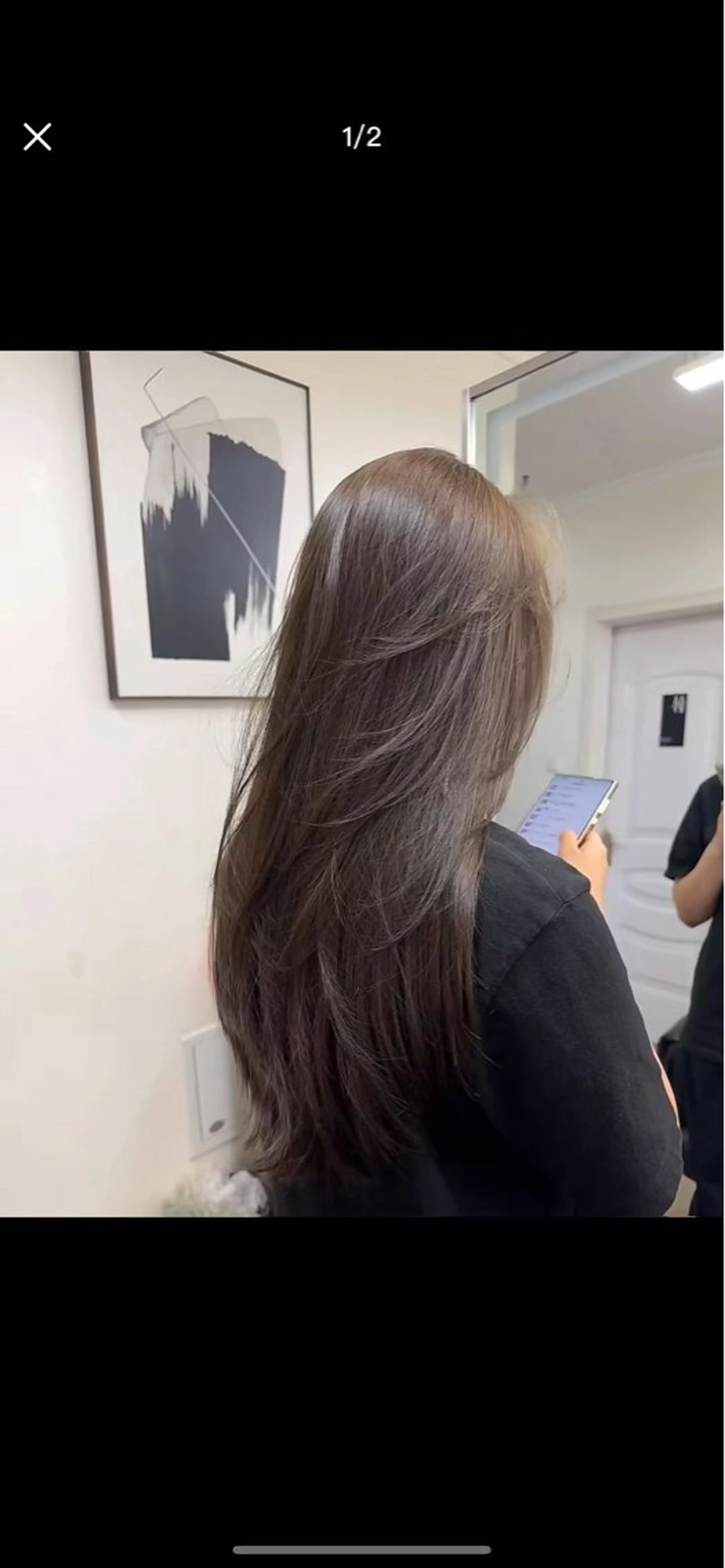 ロング カラー 透明感カラー カット ヘアカラー トリートメント 天神/美髪カラー /矯正/kaitoのヘアスタイル