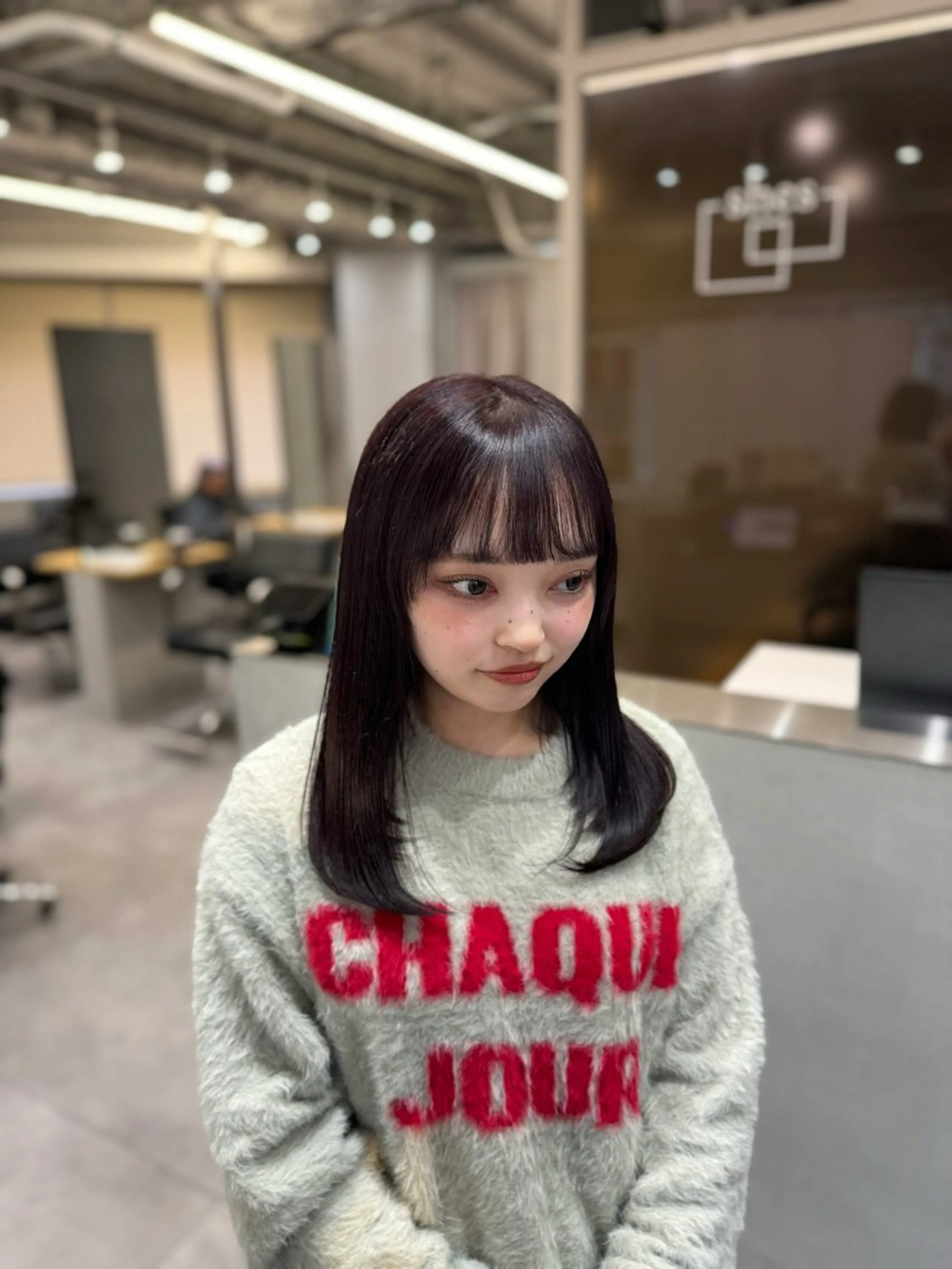 カラー ラベンダーカラー ラベンダーピンク ピンクカラー NAO/ 髪質改善/艶カラーのヘアスタイル