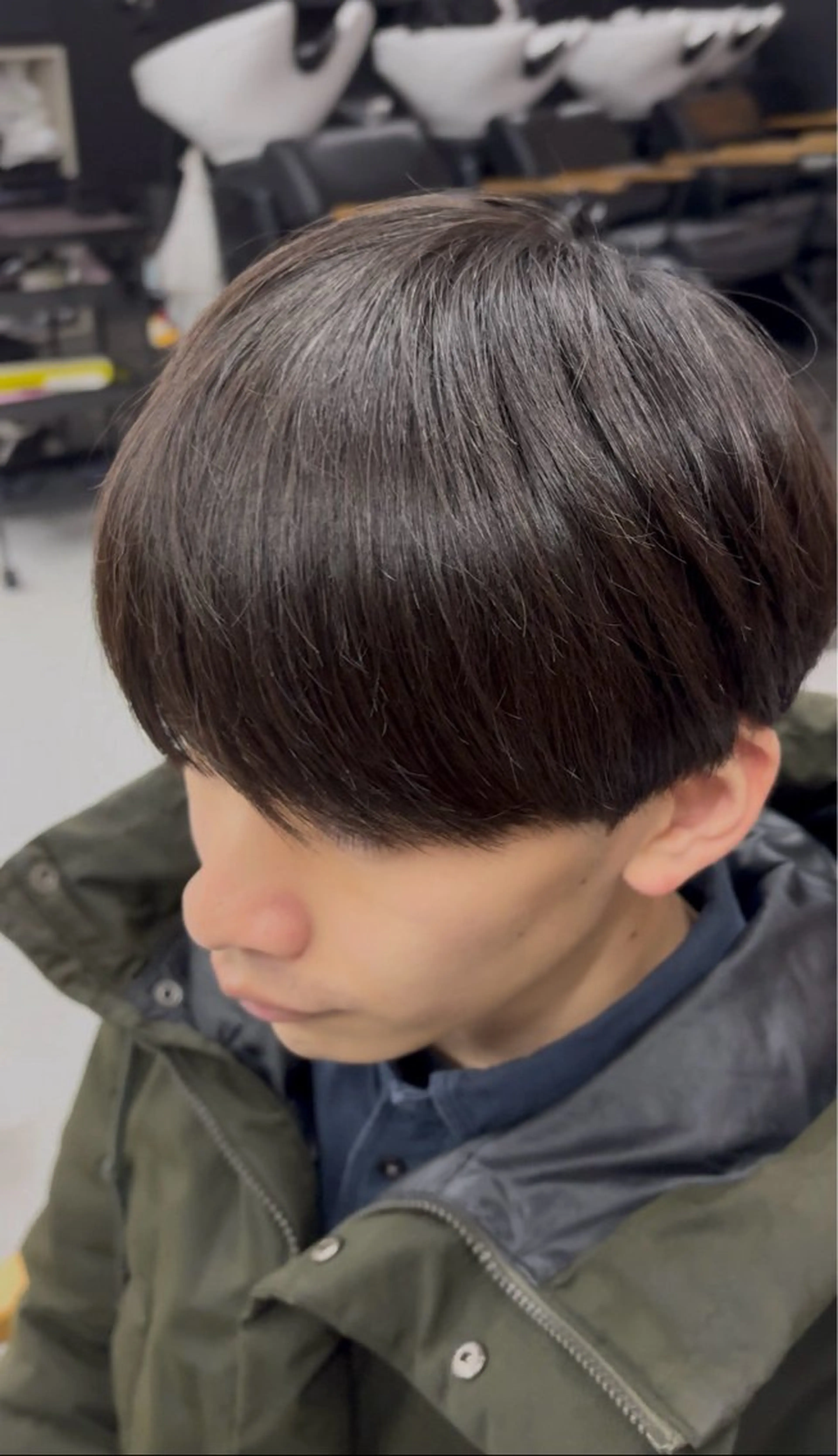 ショート メンズ メンズパーマ 縮毛矯正 ピチカート所属・メンズ/レディース きくた　みずきのヘアスタイル