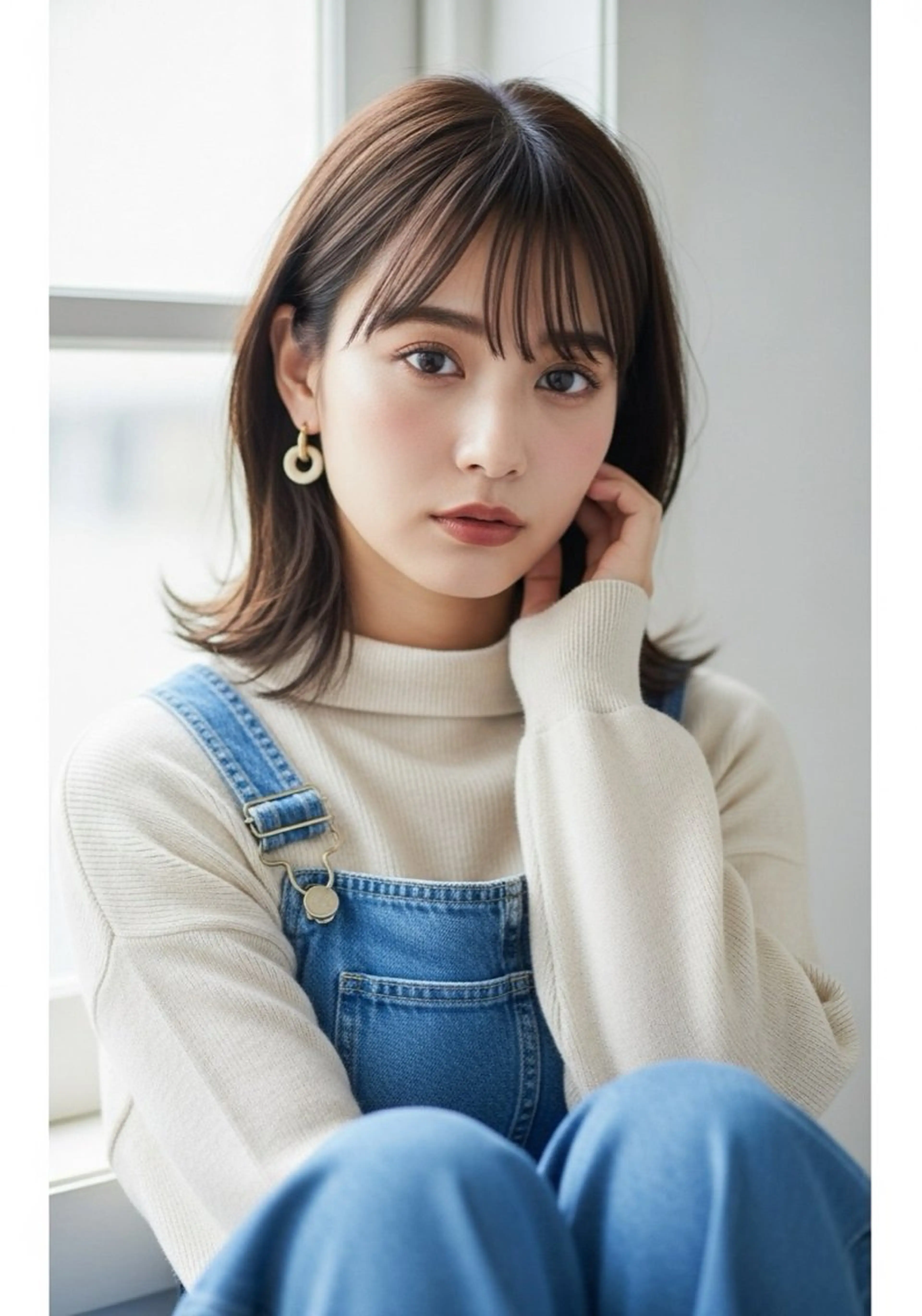 ミディアム 🫧似合わせショート ゴヤ🫧のヘアスタイル