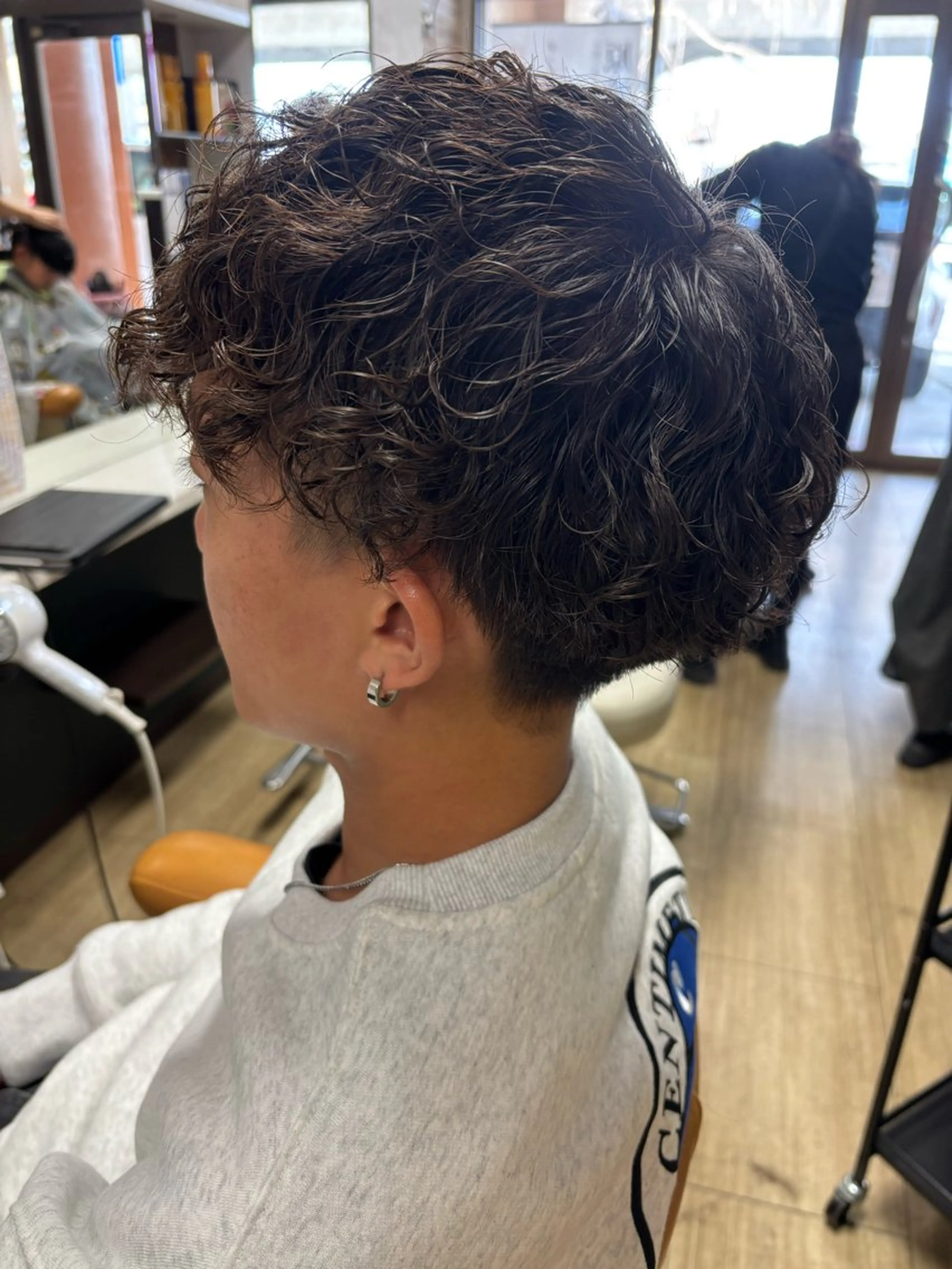 パーマ 千上 結希奈のヘアスタイル